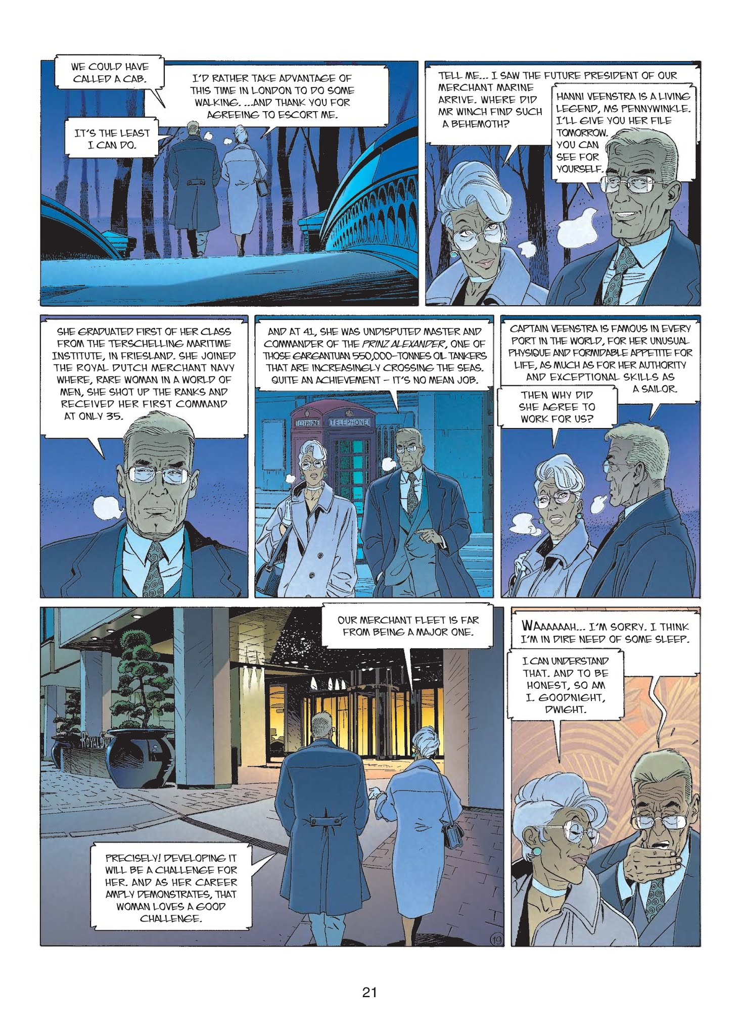 Read online Largo Winch comic -  Issue # TPB 16 - 23