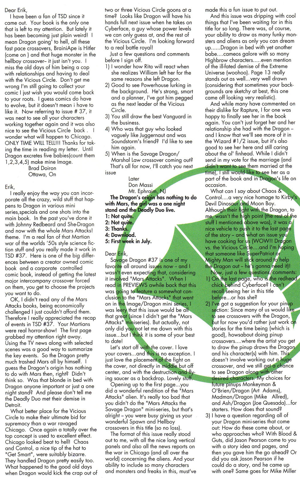 Read online The Savage Dragon (1993) comic -  Issue #39 - 29