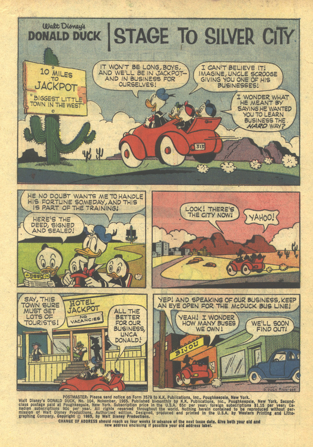 Read online Walt Disney's Donald Duck (1952) comic -  Issue #104 - 3