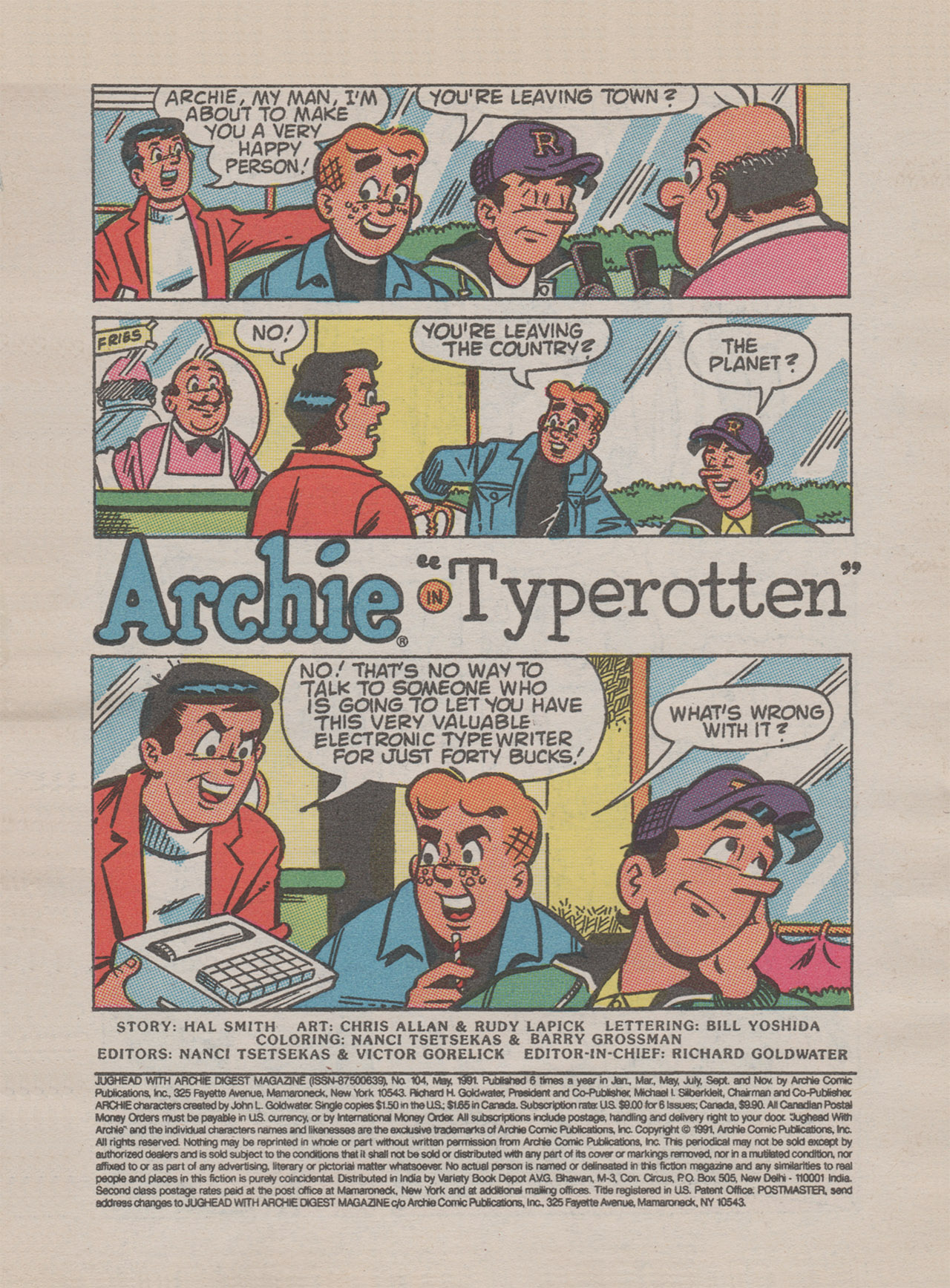 Read online Jughead with Archie Digest Magazine comic -  Issue #104 - 4