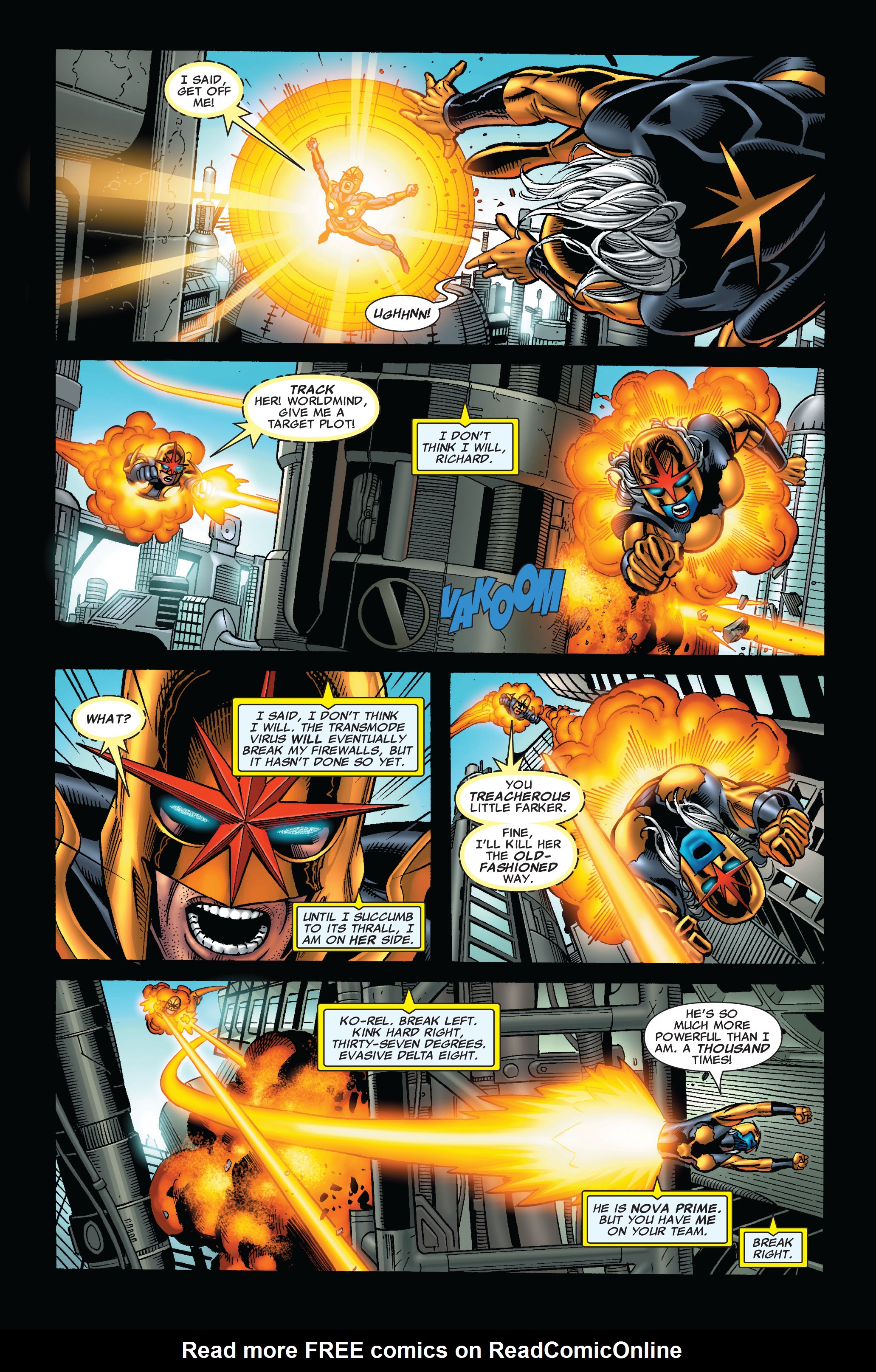 Read online Nova (2007) comic -  Issue #6 - 16
