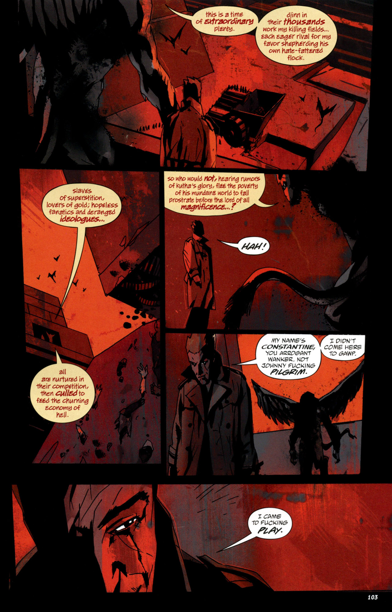 Read online John Constantine, Hellblazer: Pandemonium comic -  Issue # TPB - 106
