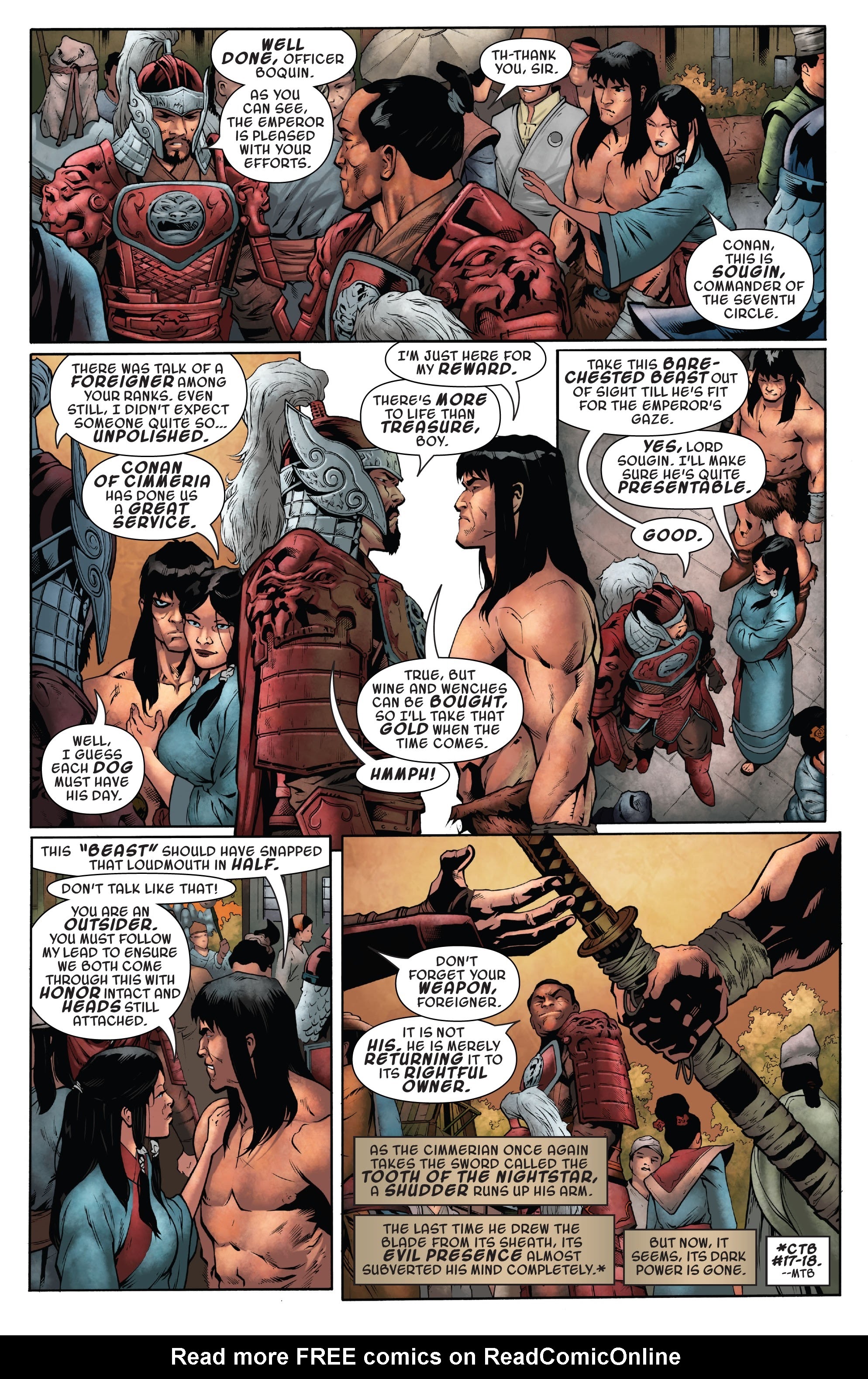 Read online Conan the Barbarian (2019) comic -  Issue #22 - 7