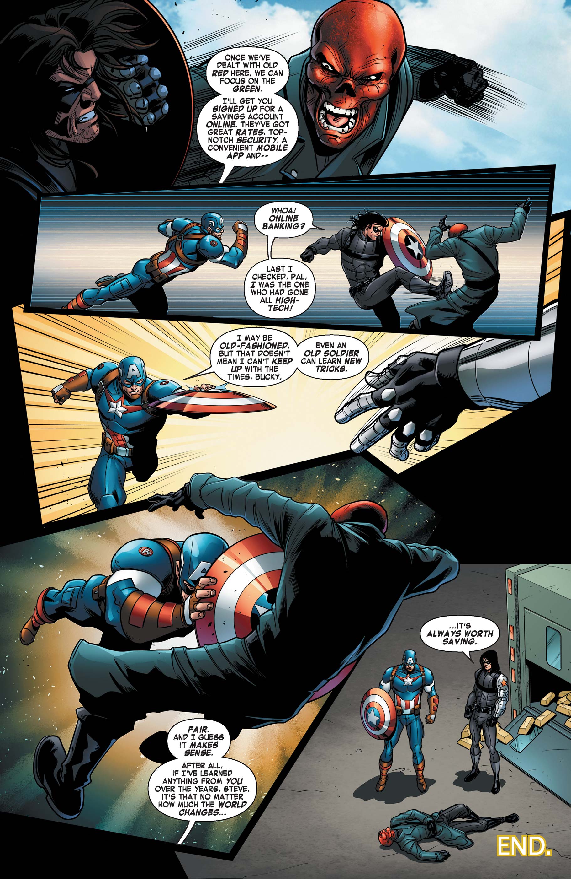 Read online Avengers: Save Like a Hero, War Bonds comic -  Issue # Full - 10