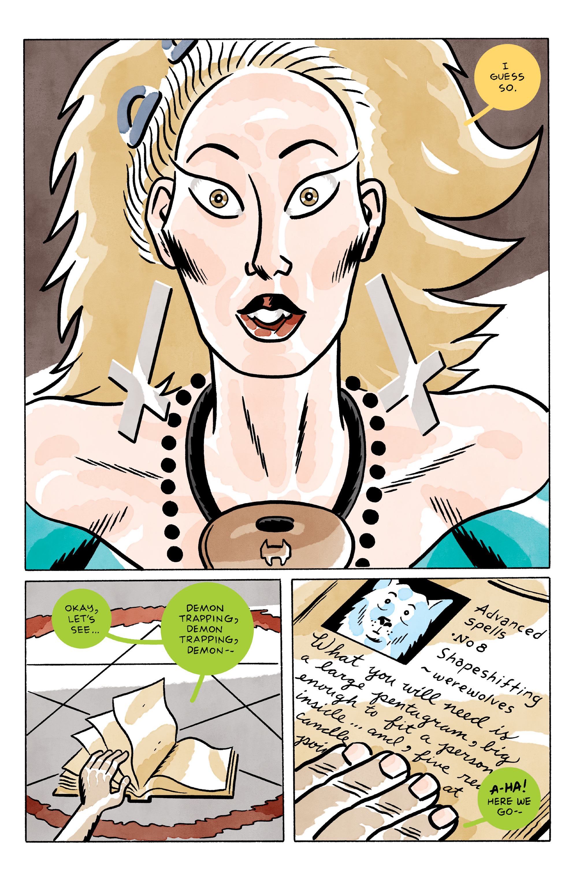 Read online She Wolf comic -  Issue #4 - 5