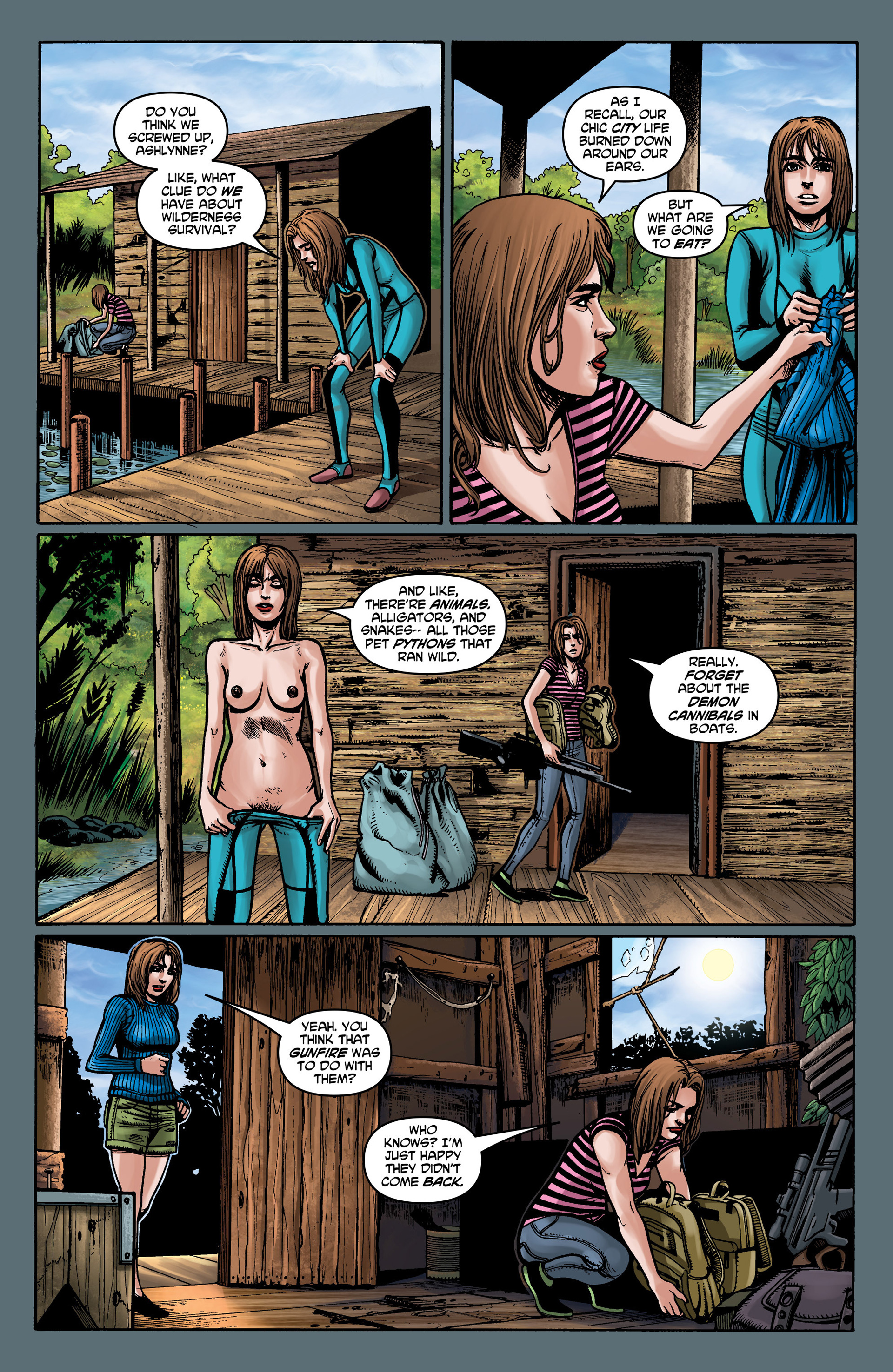 Read online Crossed: Badlands comic -  Issue #5 - 21