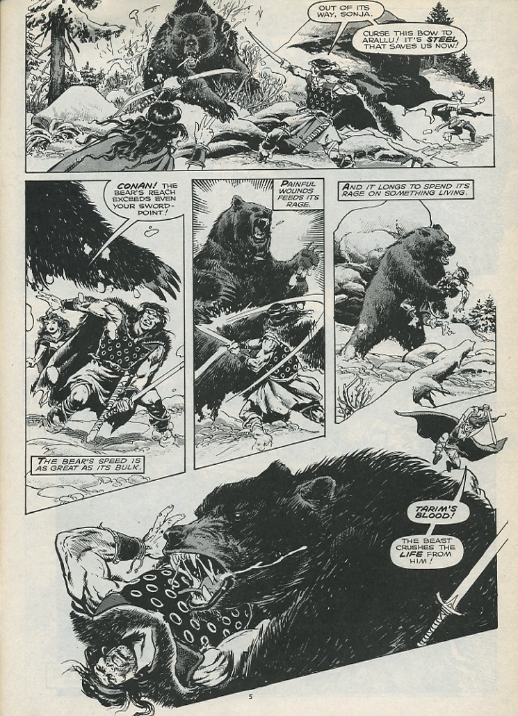Read online The Savage Sword Of Conan comic -  Issue #179 - 7