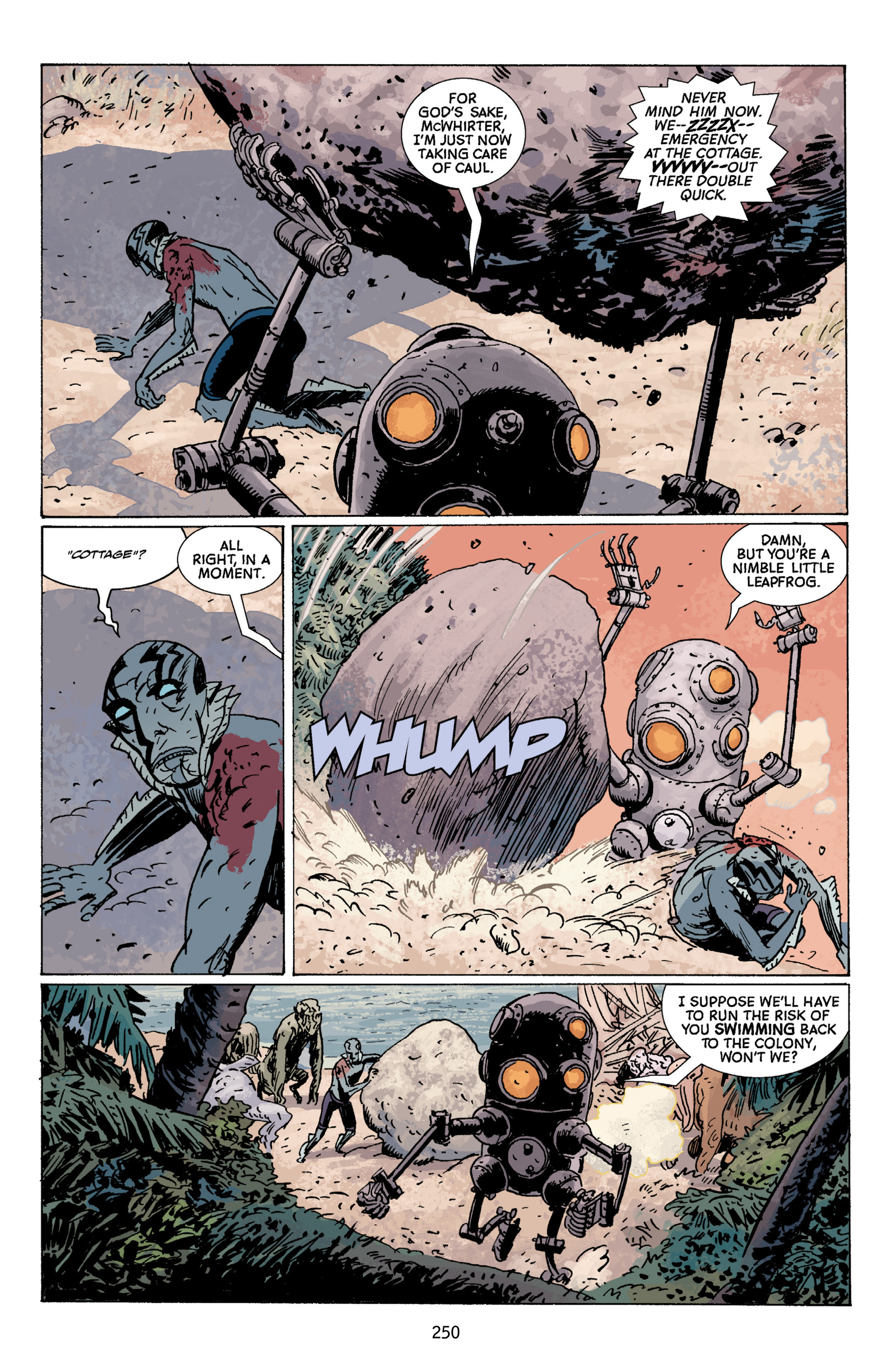 Read online B.P.R.D.: Plague of Frogs (2011) comic -  Issue # TPB 3 (Part 3) - 51