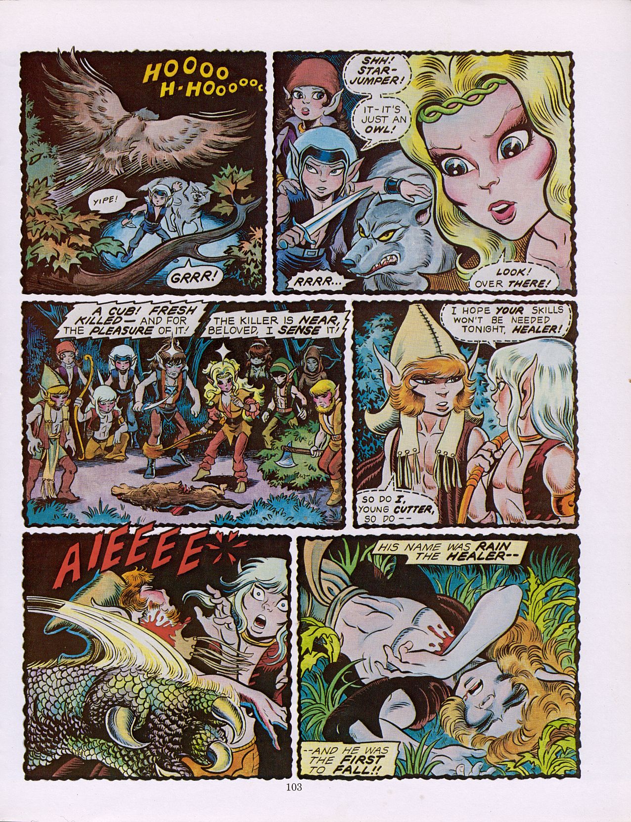 Read online ElfQuest (Starblaze Edition) comic -  Issue # TPB 1 - 111