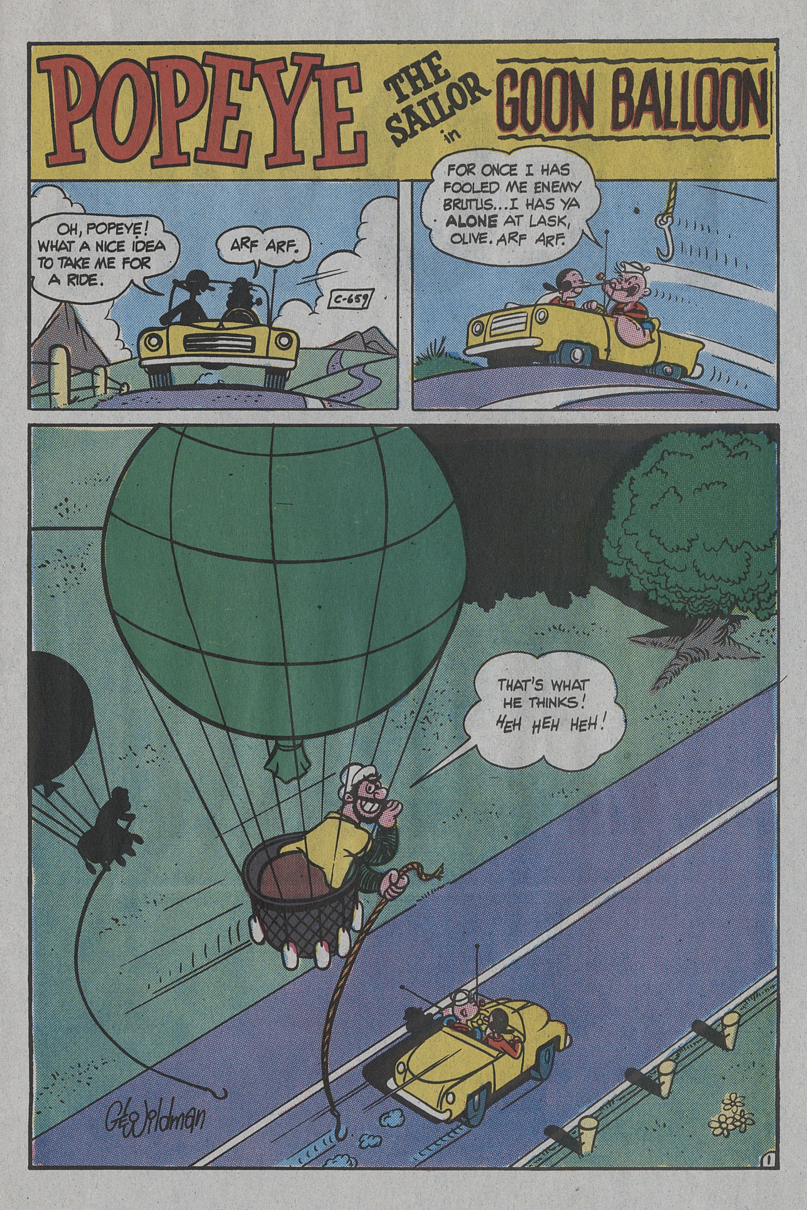 Read online Popeye (1993) comic -  Issue #4 - 3