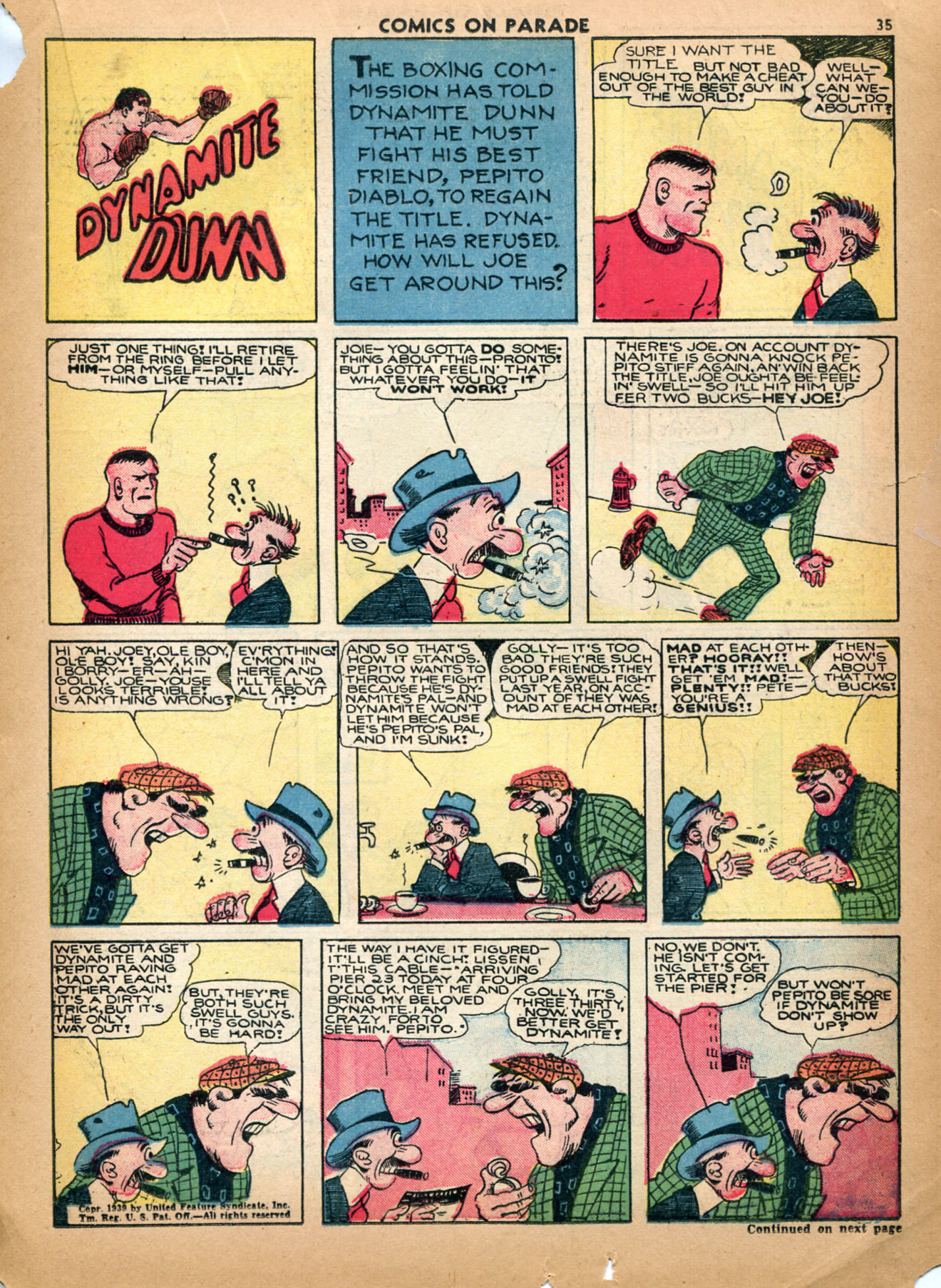 Read online Comics on Parade comic -  Issue #16 - 27