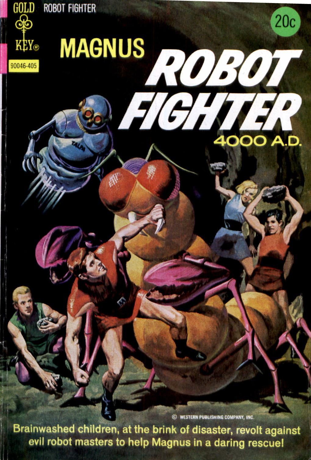 Read online Magnus, Robot Fighter 4000 AD comic -  Issue #35 - 1