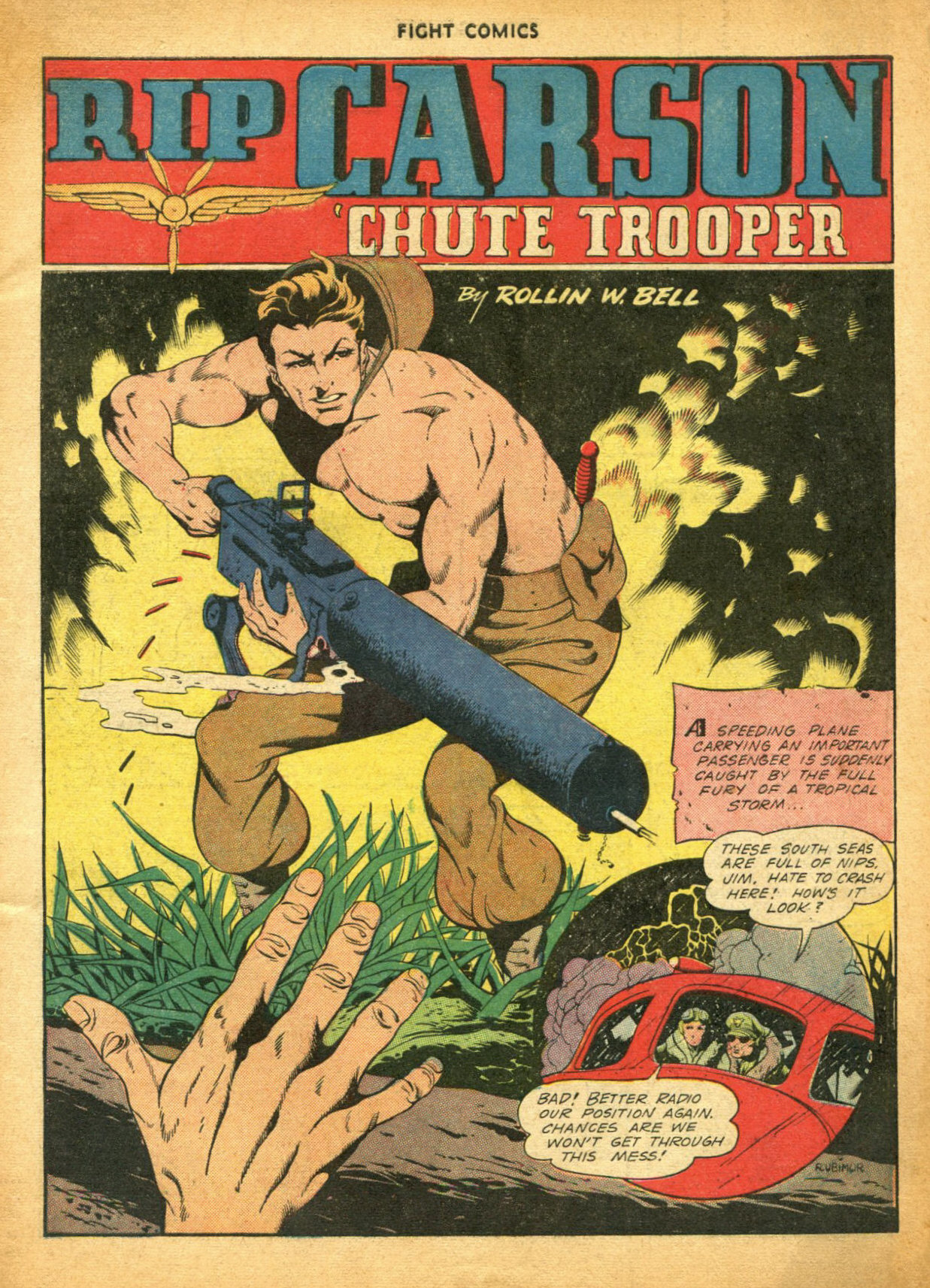 Read online Fight Comics comic -  Issue #28 - 3