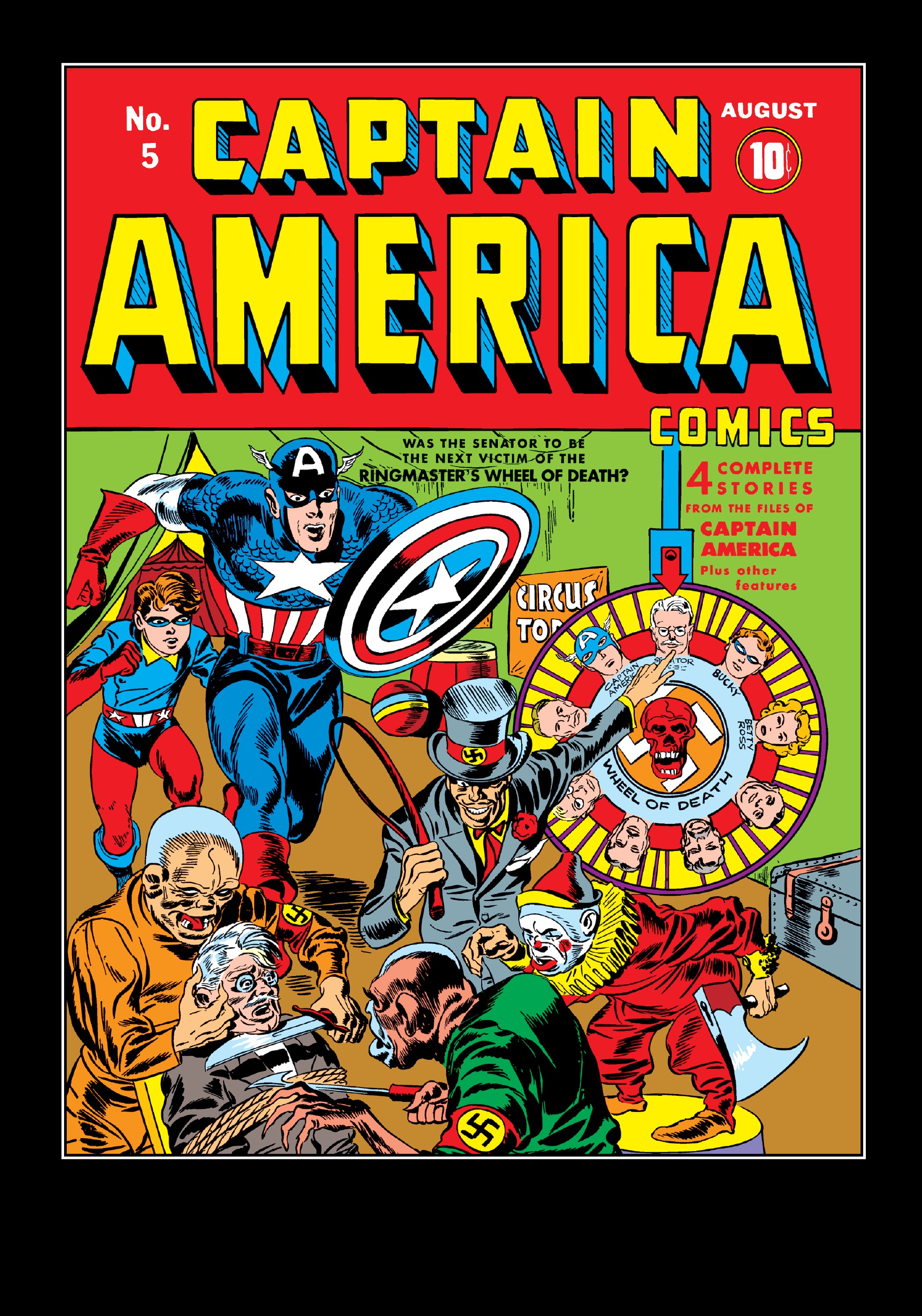 Read online Marvel Masterworks: Golden Age Captain America comic -  Issue # TPB 2 (Part 1) - 7