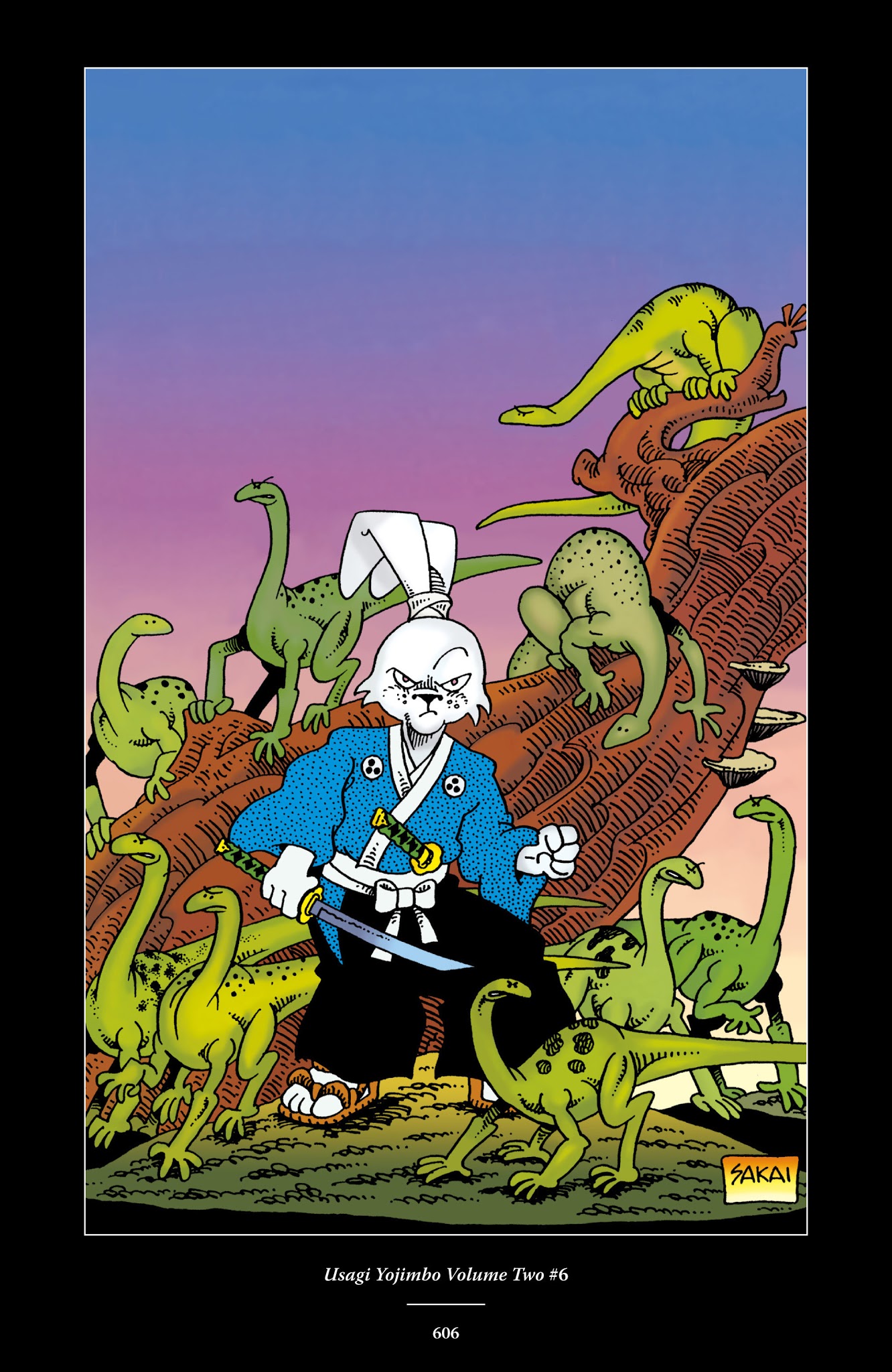 Read online The Usagi Yojimbo Saga comic -  Issue # TPB 1 - 591