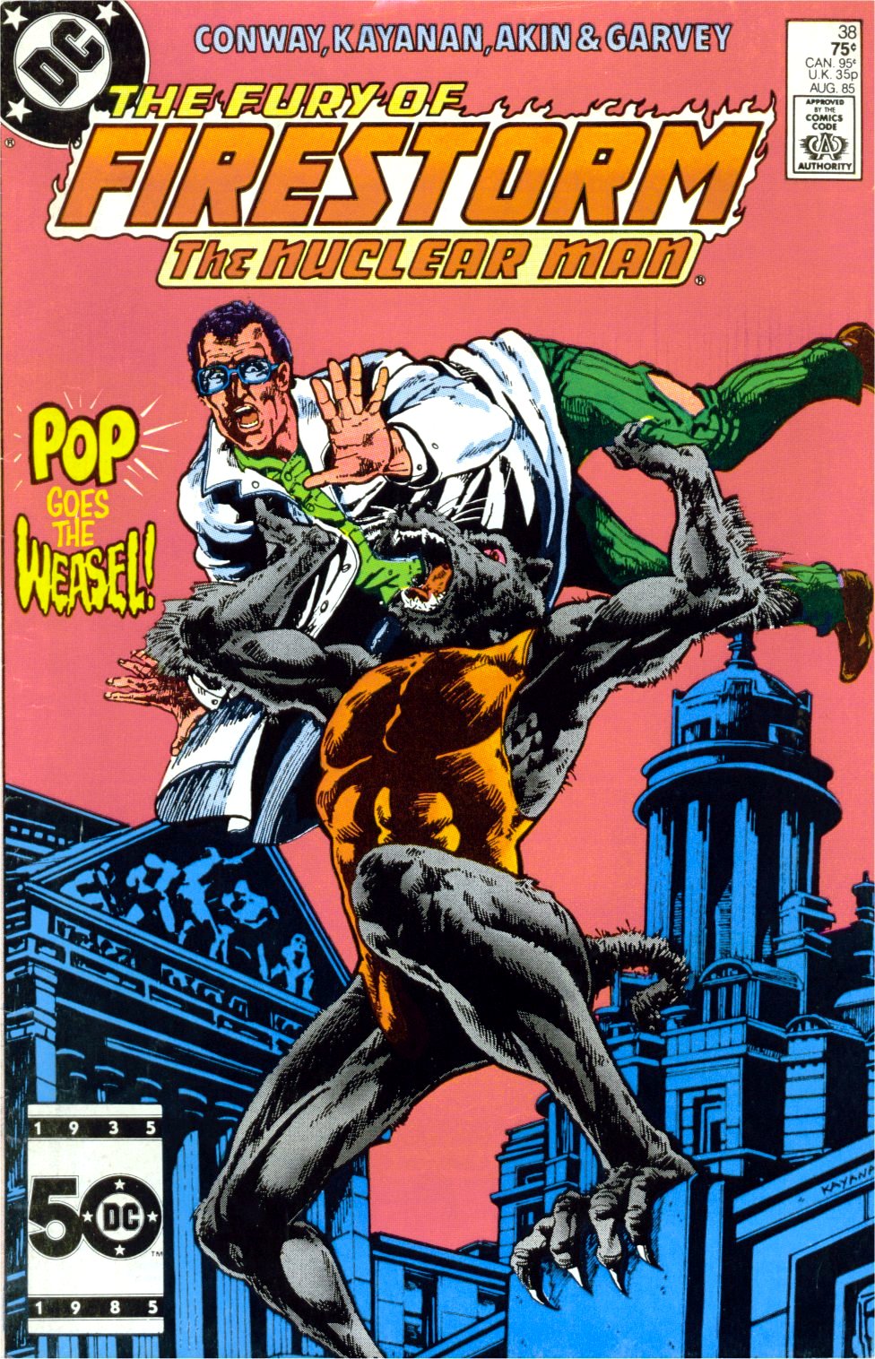 Read online The Fury of Firestorm comic -  Issue #38 - 1