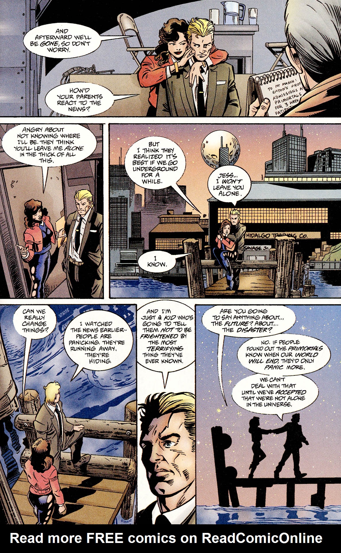 Read online Leonard Nimoy's Primortals (1996) comic -  Issue #0 - 5