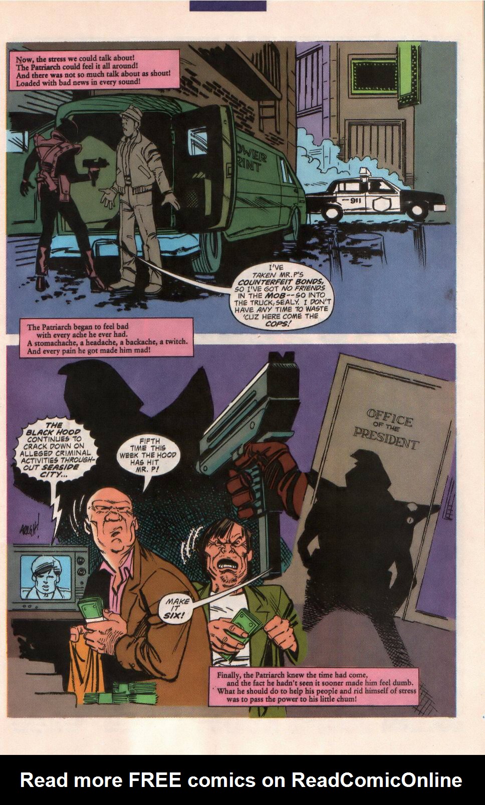 Read online The Black Hood (1991) comic -  Issue #7 - 21