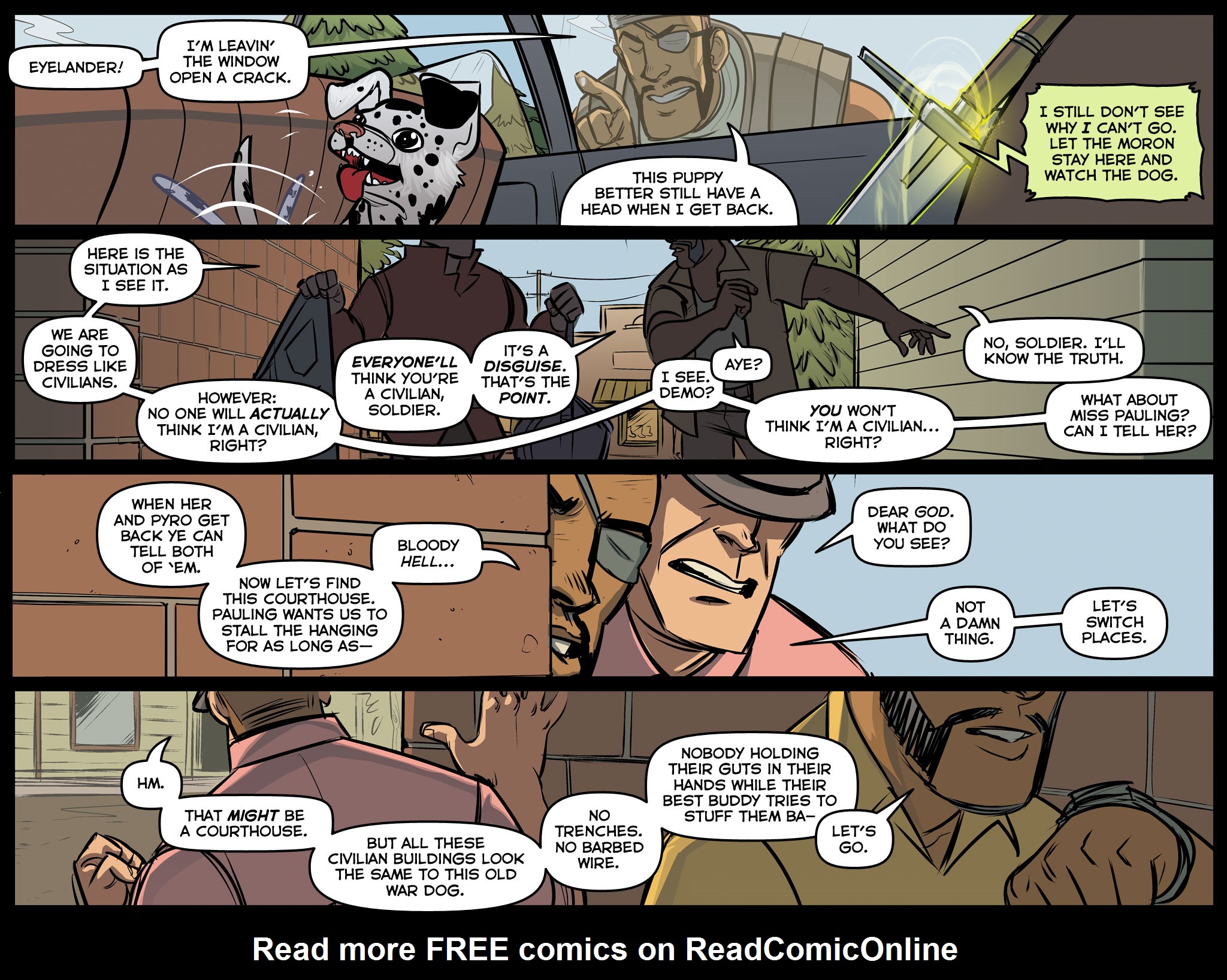 Read online Team Fortress 2 comic -  Issue #2 - 30