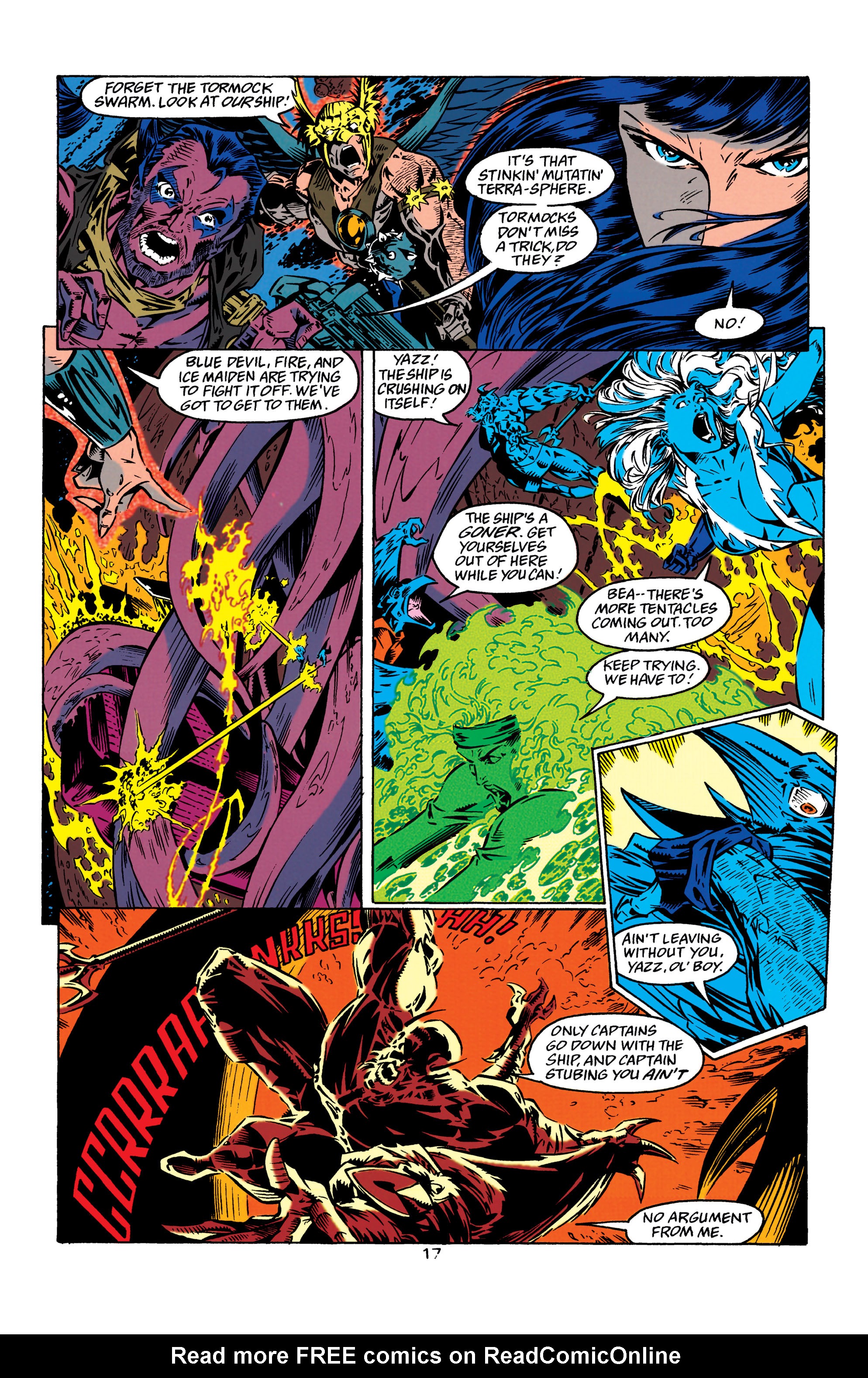 Read online Guy Gardner: Warrior comic -  Issue #33 - 17