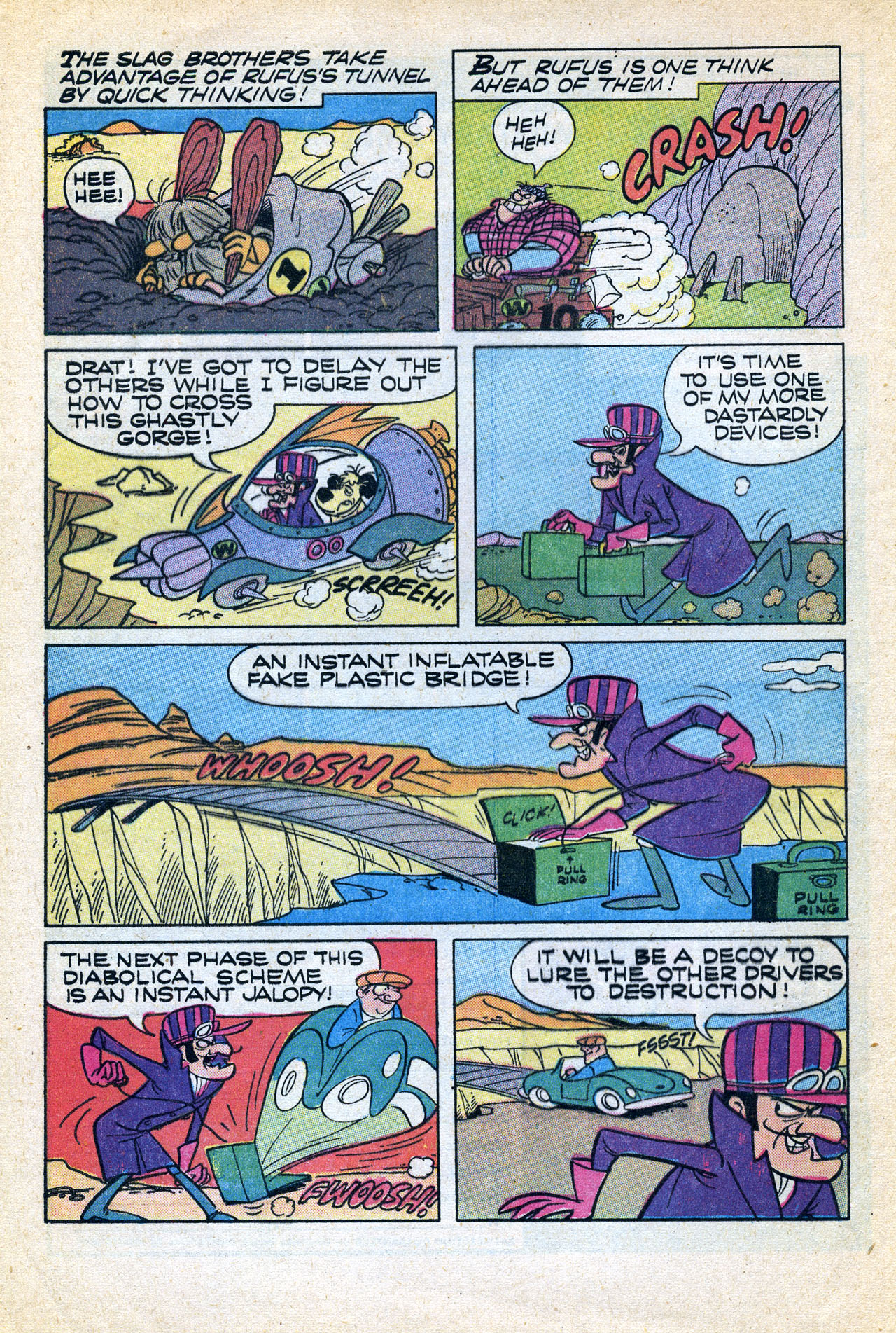 Read online Hanna-Barbera Wacky Races comic -  Issue #4 - 6