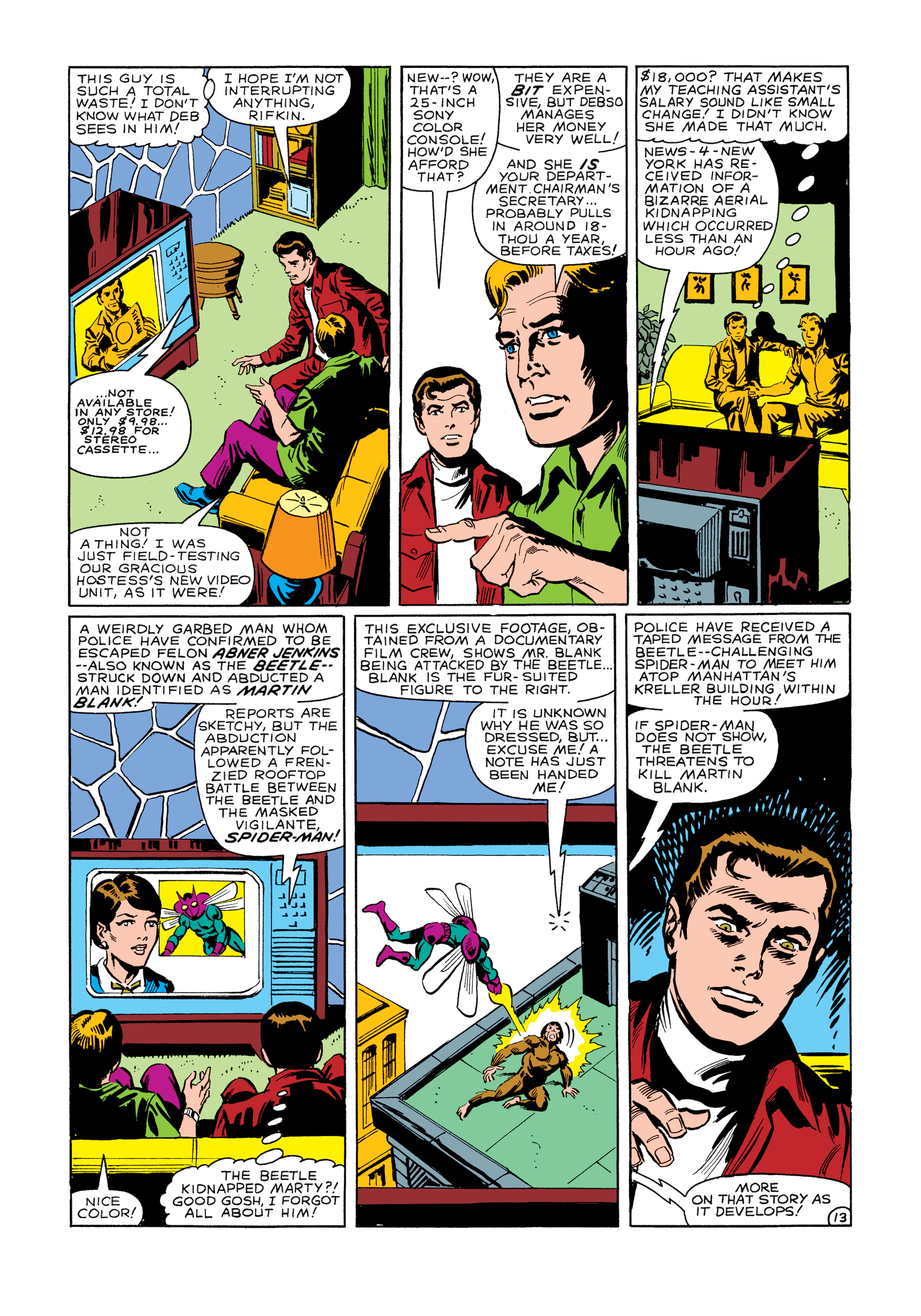 Read online Marvel Masterworks: The Spectacular Spider-Man comic -  Issue # TPB 5 (Part 2) - 11