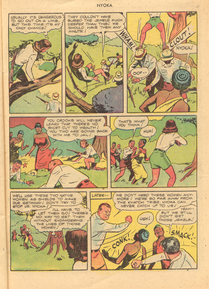 Read online Nyoka the Jungle Girl (1945) comic -  Issue #21 - 7