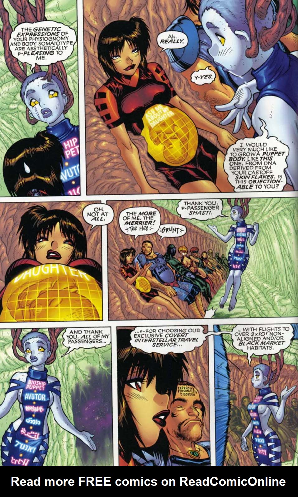 Read online Dirty Pair: Run From the Future comic -  Issue #1 - 4