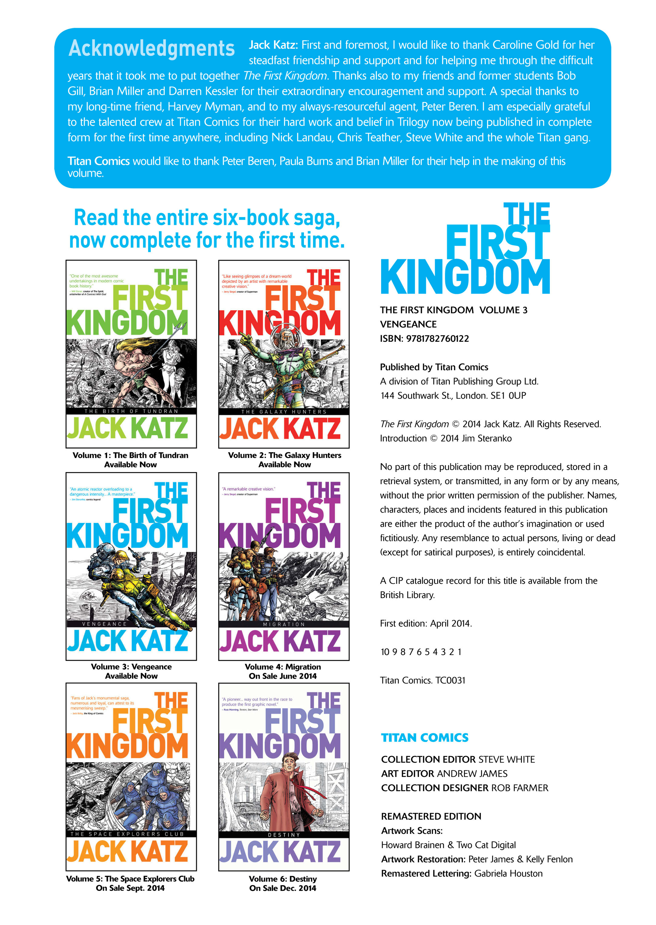 Read online The First Kingdom comic -  Issue #3 - 4