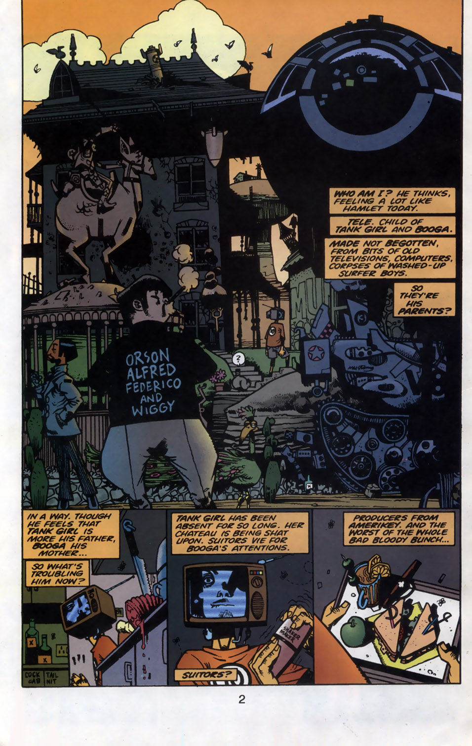 Read online Tank Girl: The Odyssey comic -  Issue #1 - 4