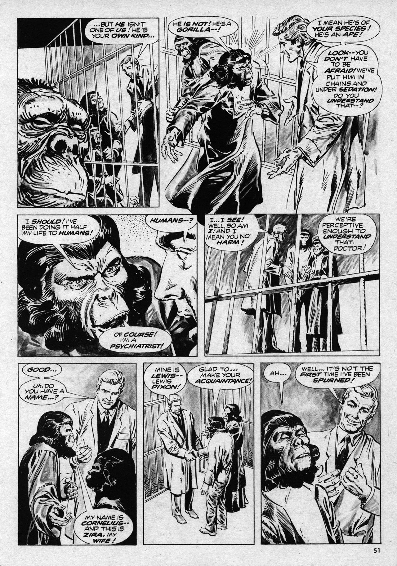 Read online Planet of the Apes comic -  Issue #13 - 51