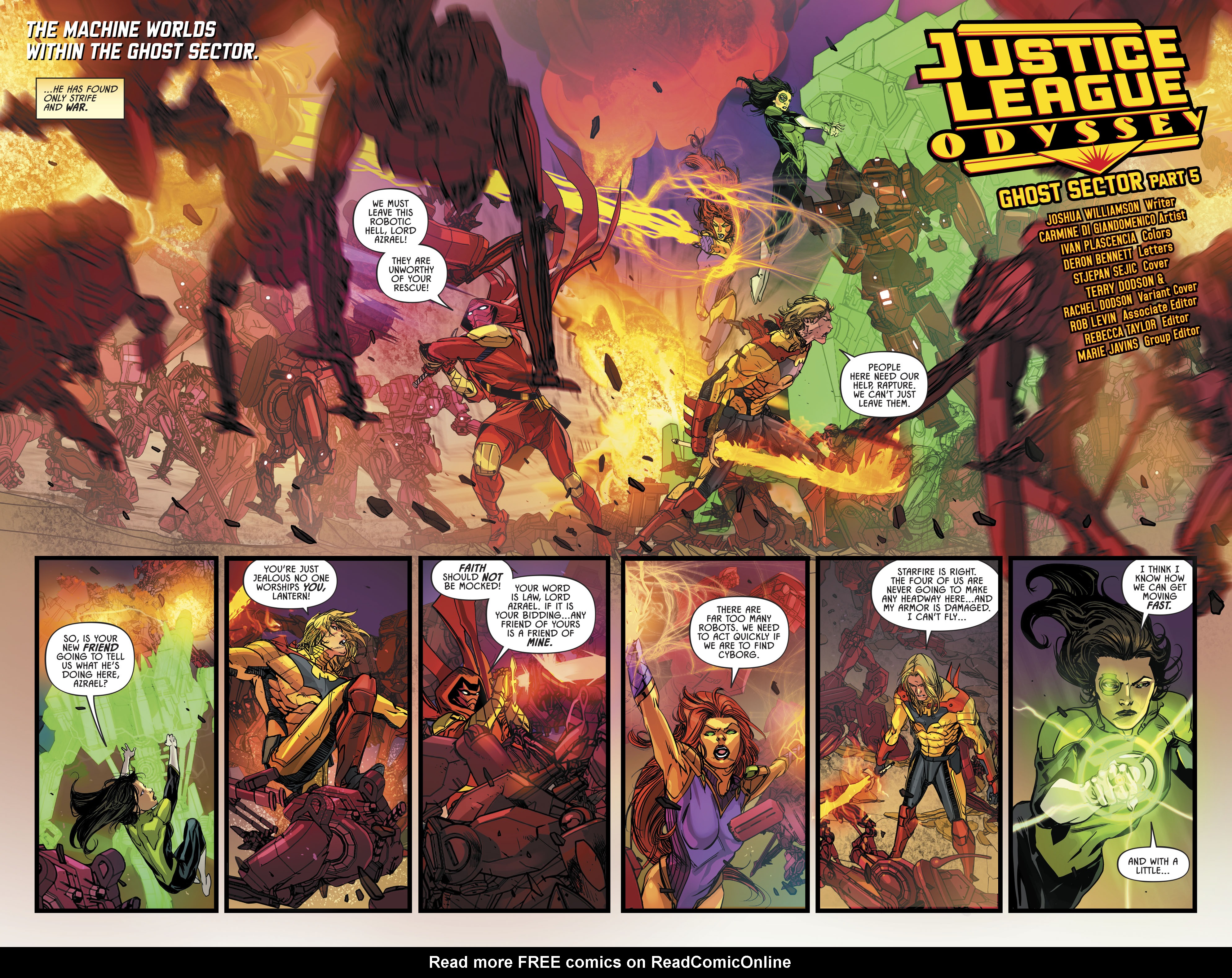 Read online Justice League Odyssey comic -  Issue #5 - 5