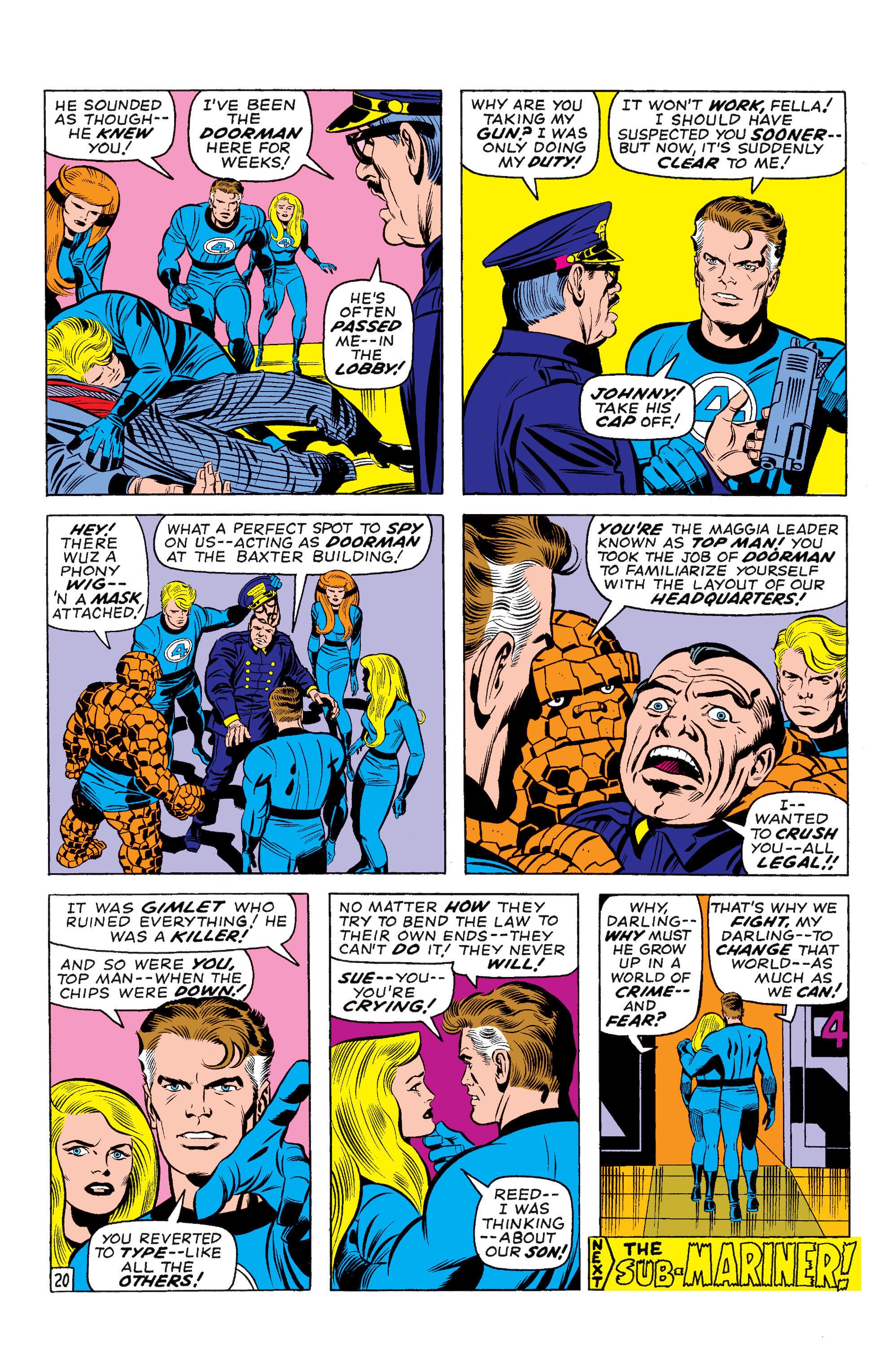 Read online Marvel Masterworks: The Fantastic Four comic -  Issue # TPB 10 (Part 2) - 73
