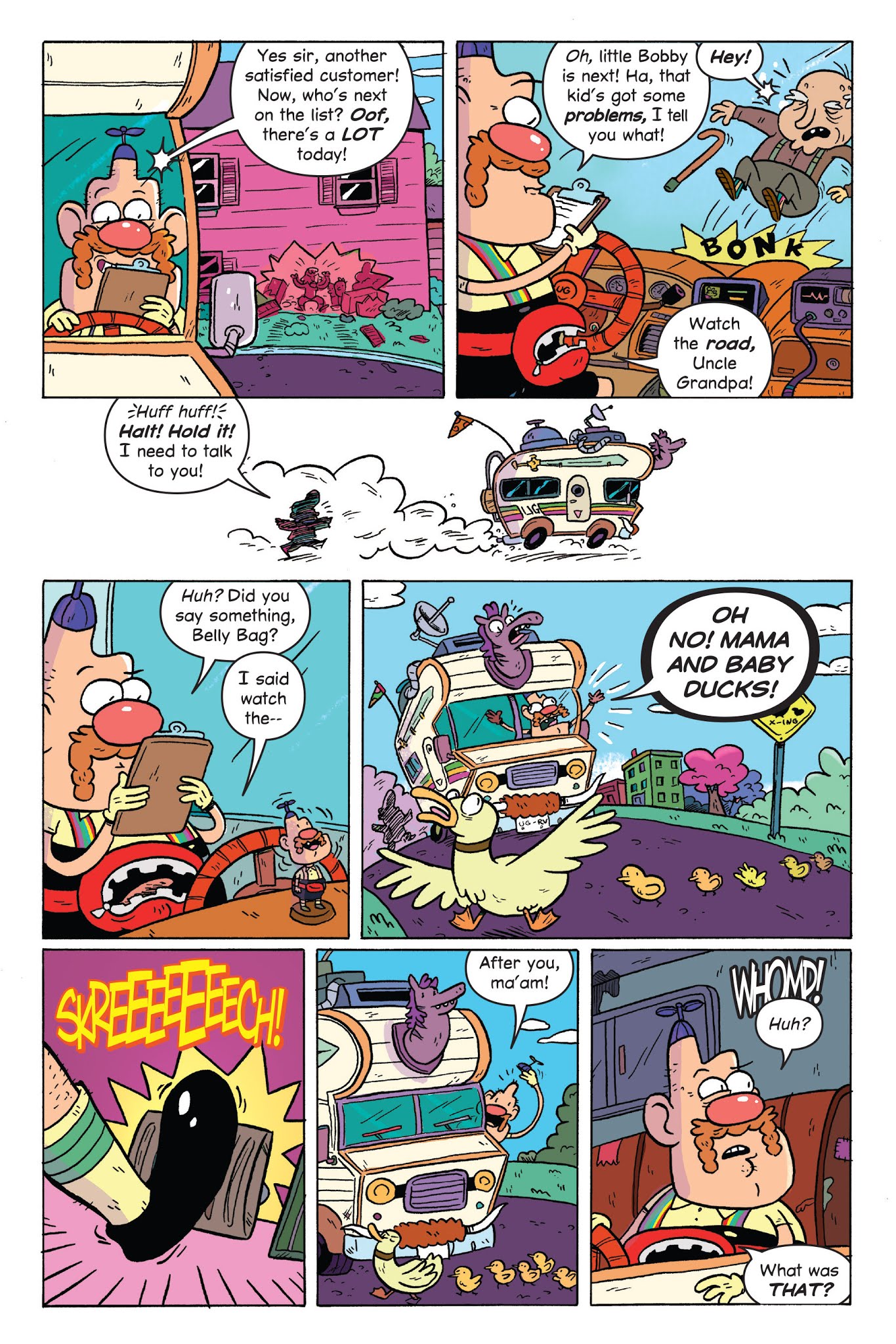 Read online Uncle Grandpa in Uncle Grandpaland comic -  Issue # TPB - 12