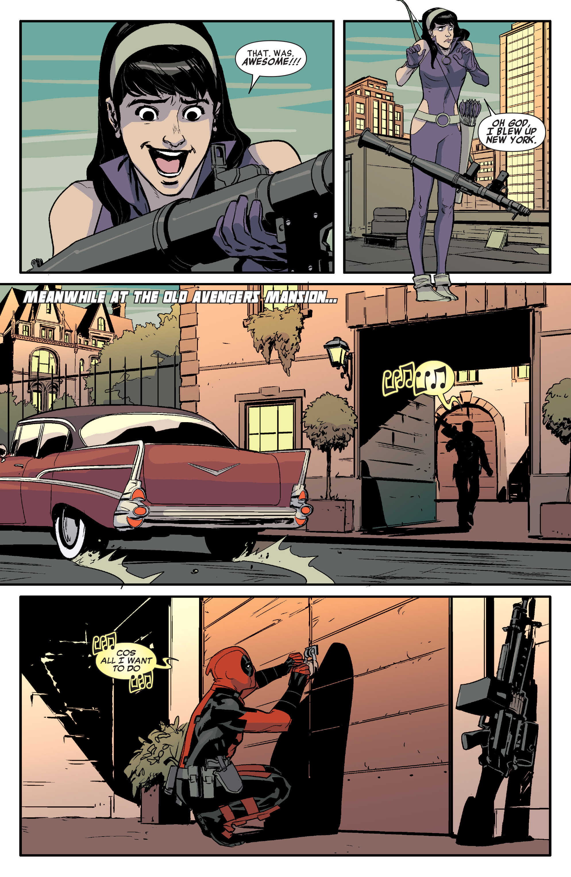 Read online Hawkeye vs. Deadpool comic -  Issue #3 - 20