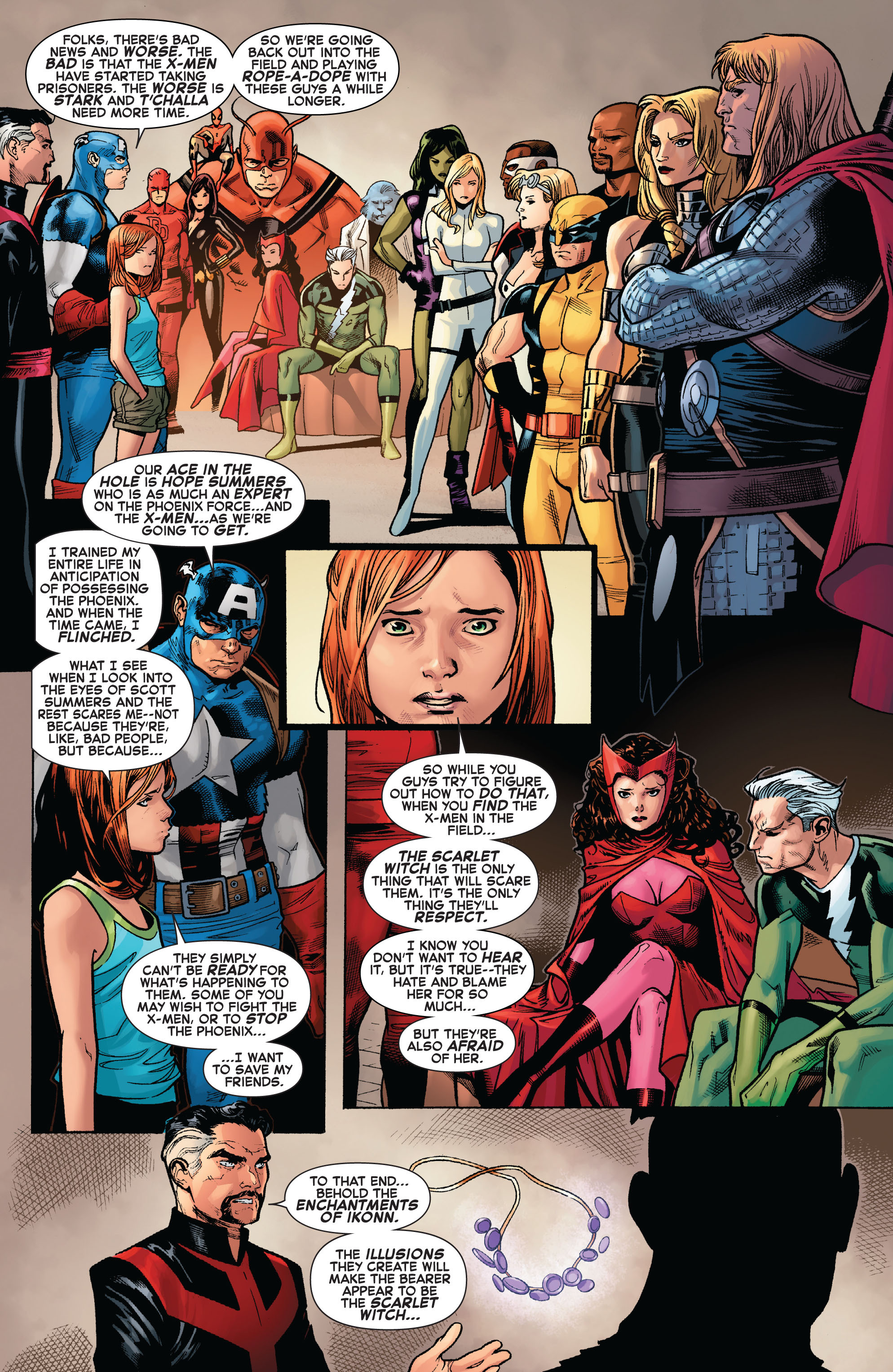 Read online Avengers Vs. X-Men comic -  Issue #7 - 14