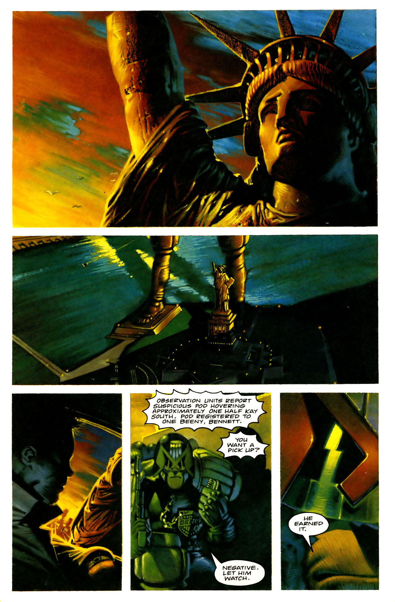 Read online Judge Dredd: The Megazine comic -  Issue #6 - 12