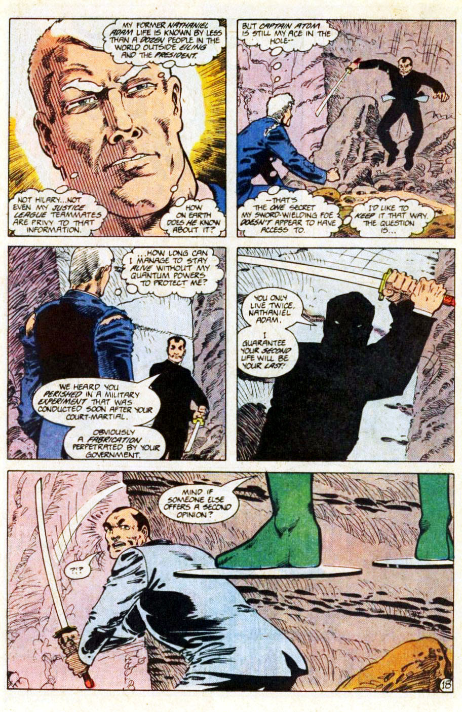 Read online Captain Atom (1987) comic -  Issue #26 - 19