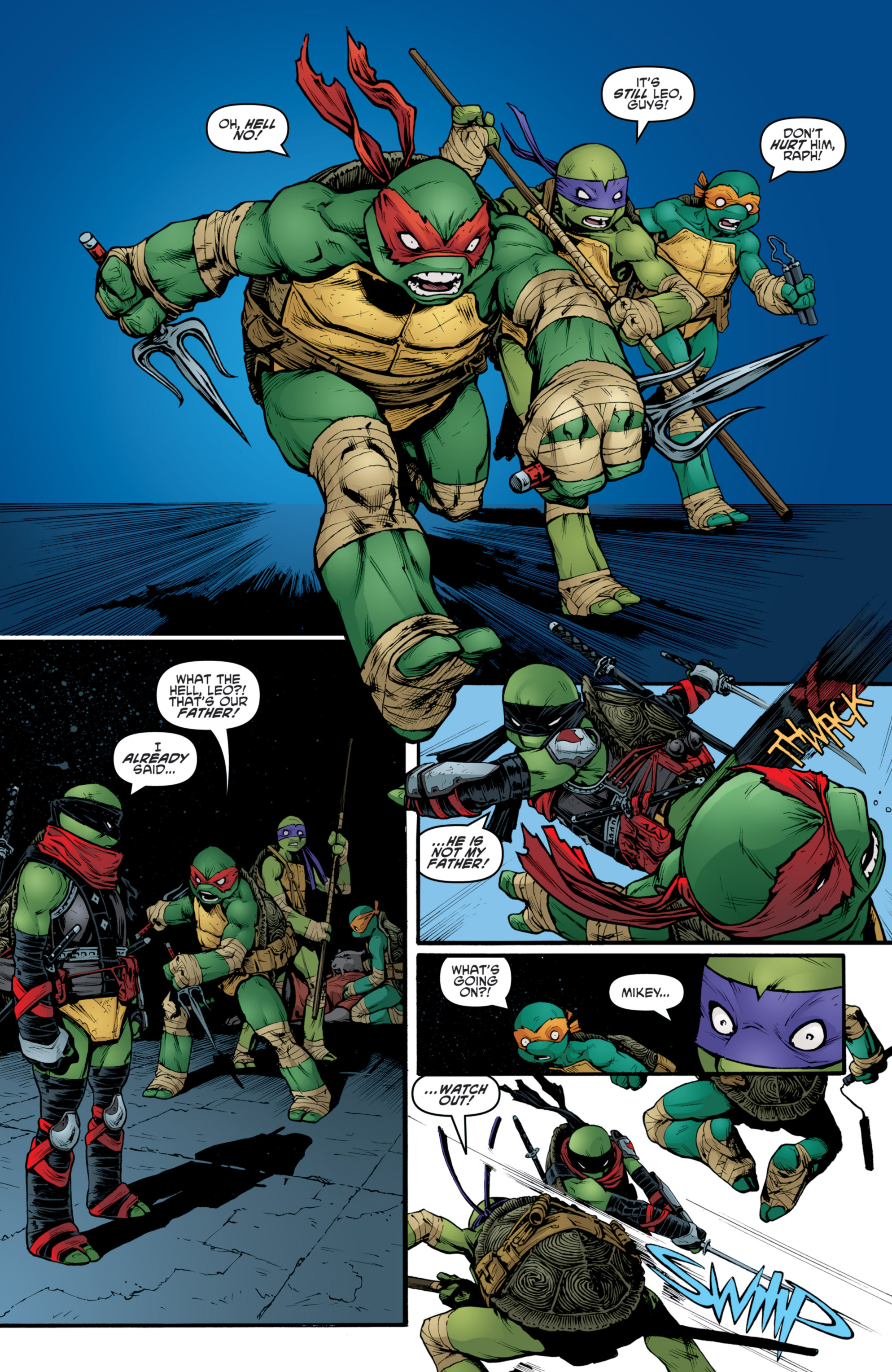 Read online Teenage Mutant Ninja Turtles (2011) comic -  Issue #24 - 21