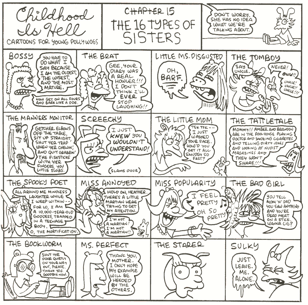 Read online Life In Hell comic -  Issue # TPB Childhood Is Hell - 19