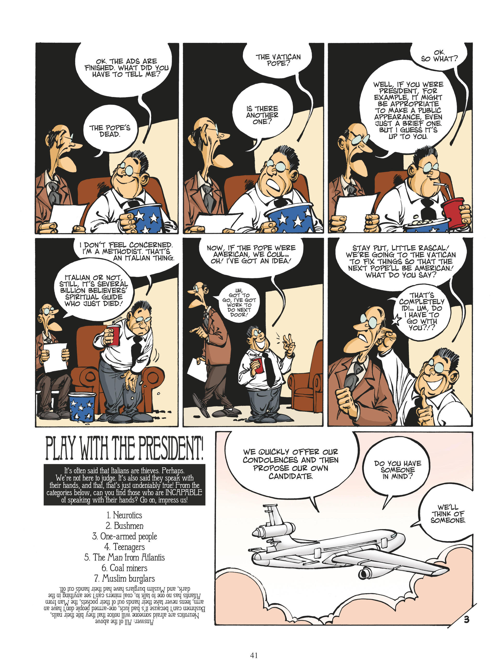 Read online Mister President comic -  Issue #2 - 41