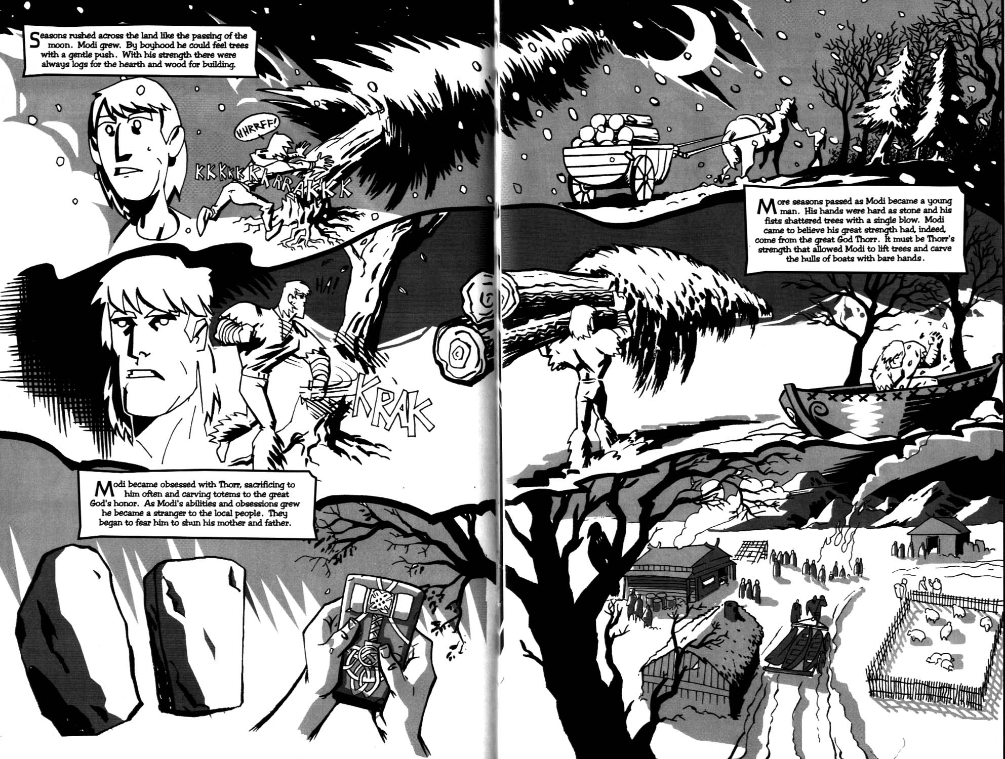 Read online Hammer of the Gods comic -  Issue #1 - 9