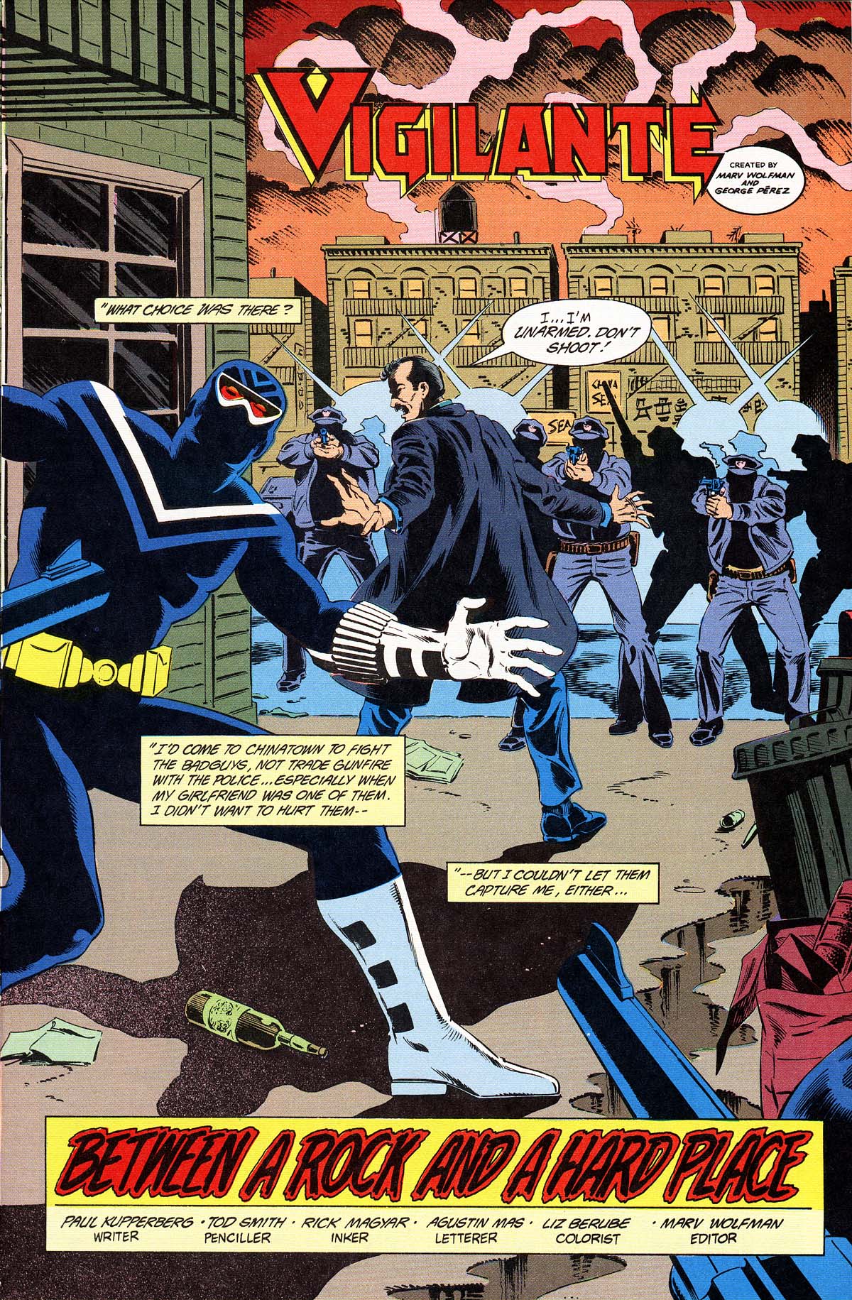 Read online Vigilante (1983) comic -  Issue #32 - 7