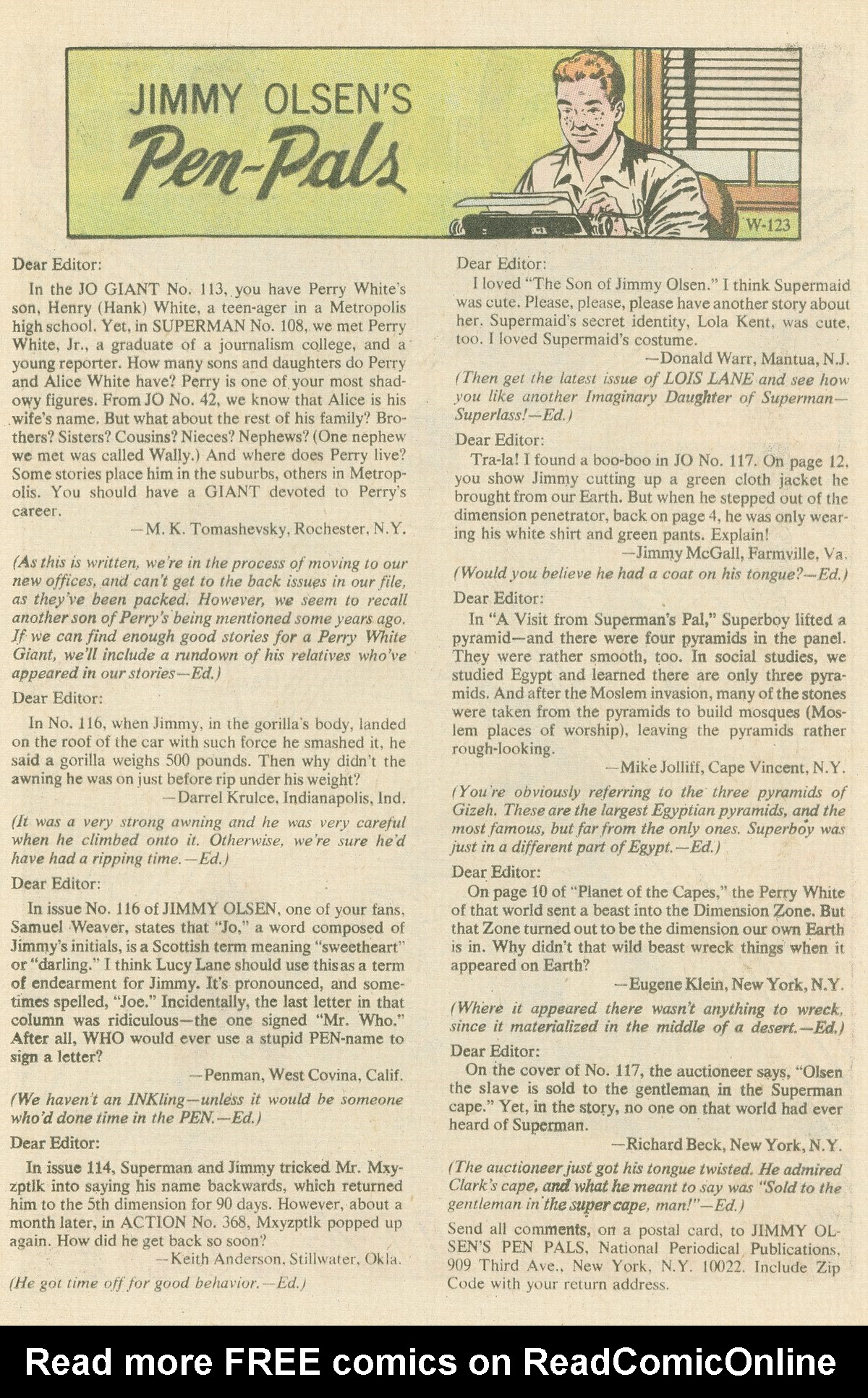 Read online Superman's Pal Jimmy Olsen comic -  Issue #119 - 13
