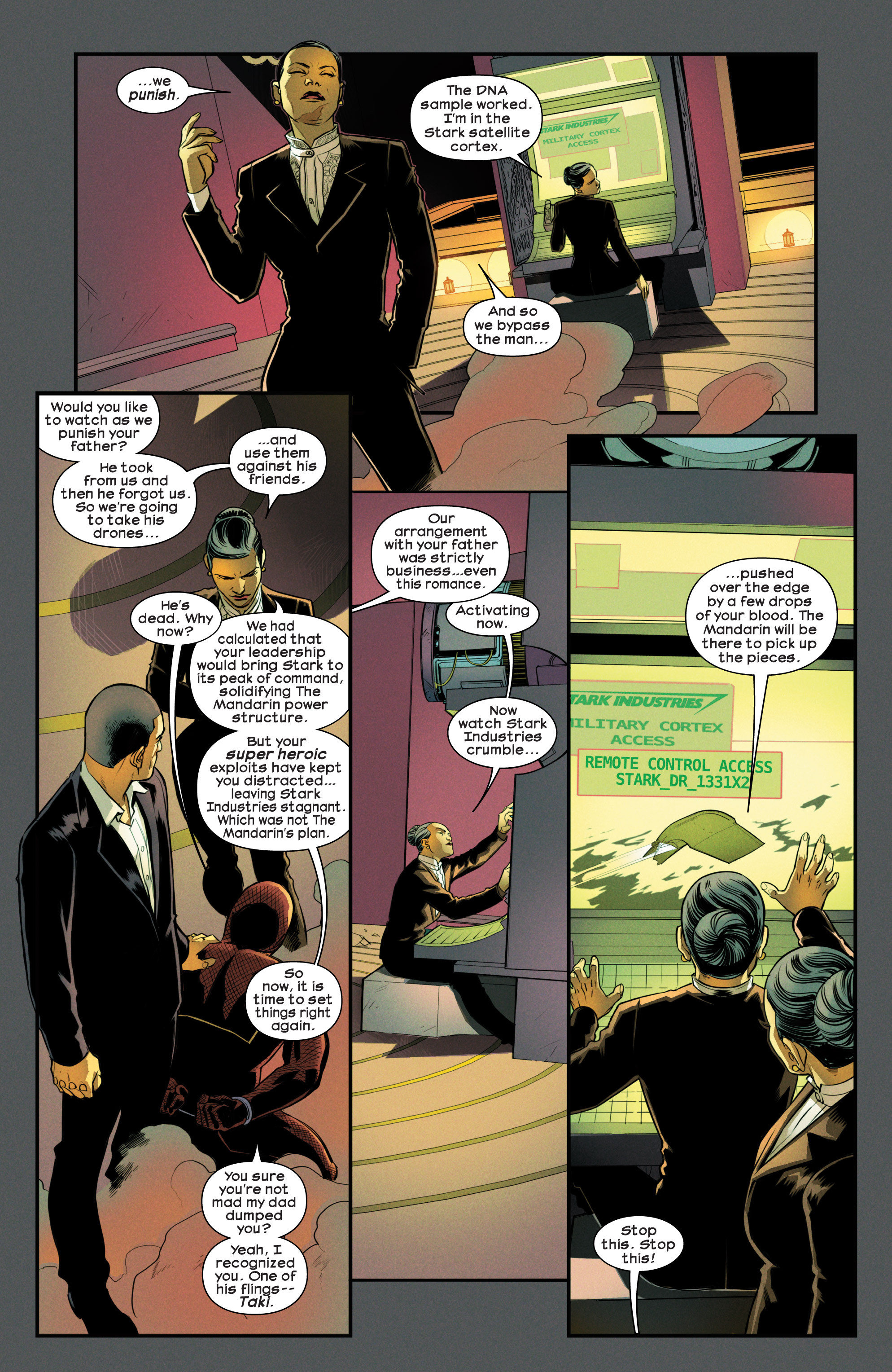 Read online Ultimate Comics Iron Man comic -  Issue #4 - 4
