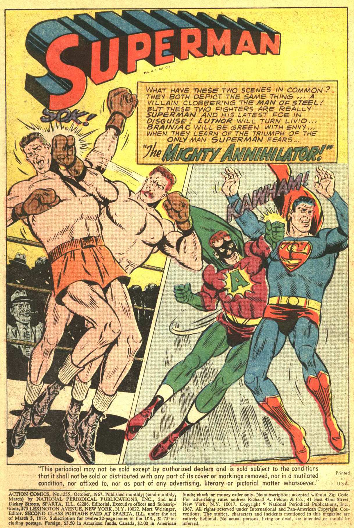 Read online Action Comics (1938) comic -  Issue #355 - 2