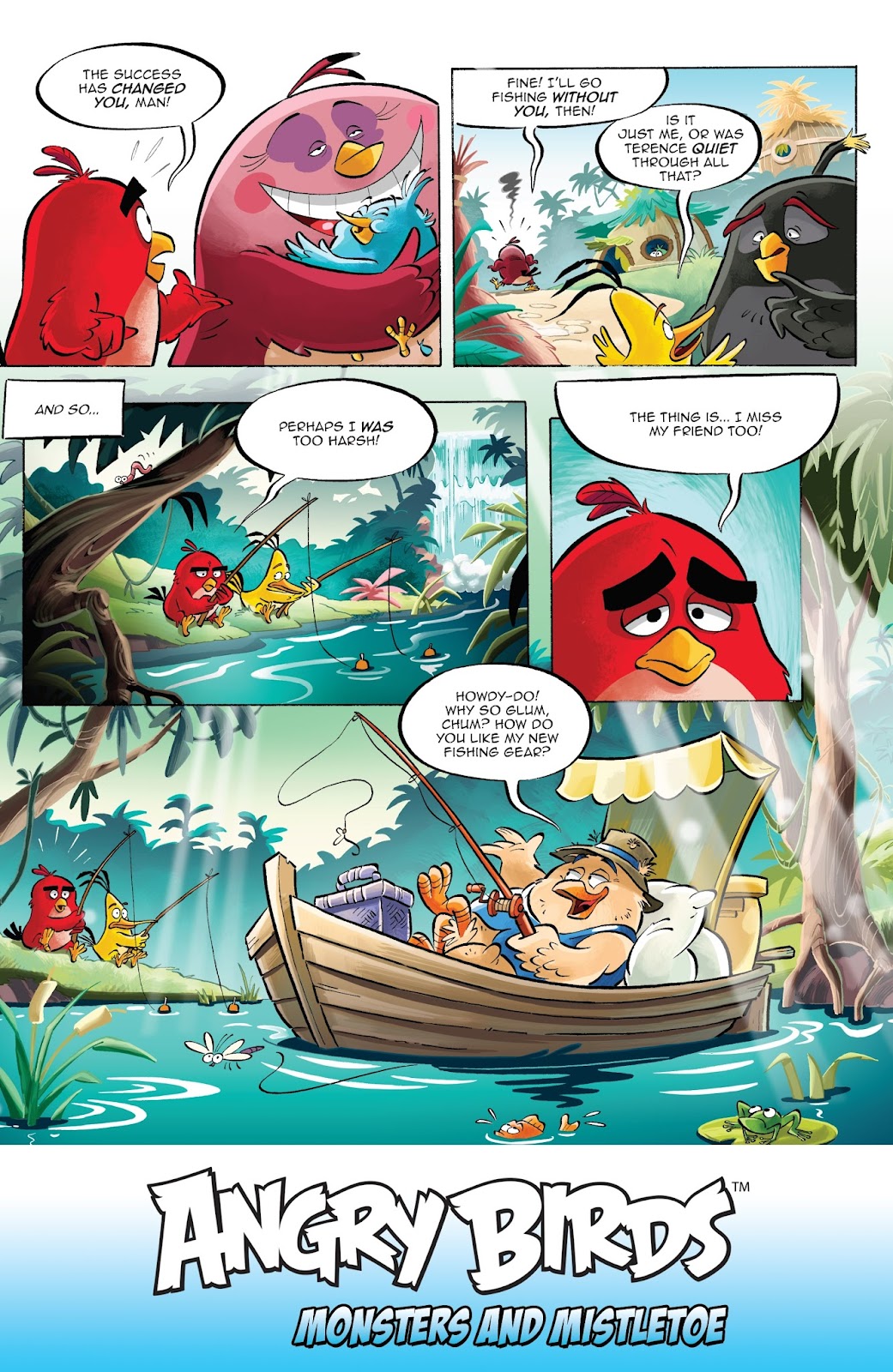 Angry Birds Comics Quarterly issue Issue Monsters and Mistletoe - Page 21