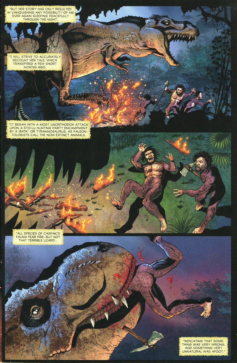 Read online Edgar Rice Burroughs: The Land That Time Forgot: See-Ta the Savage comic -  Issue #1 - 5