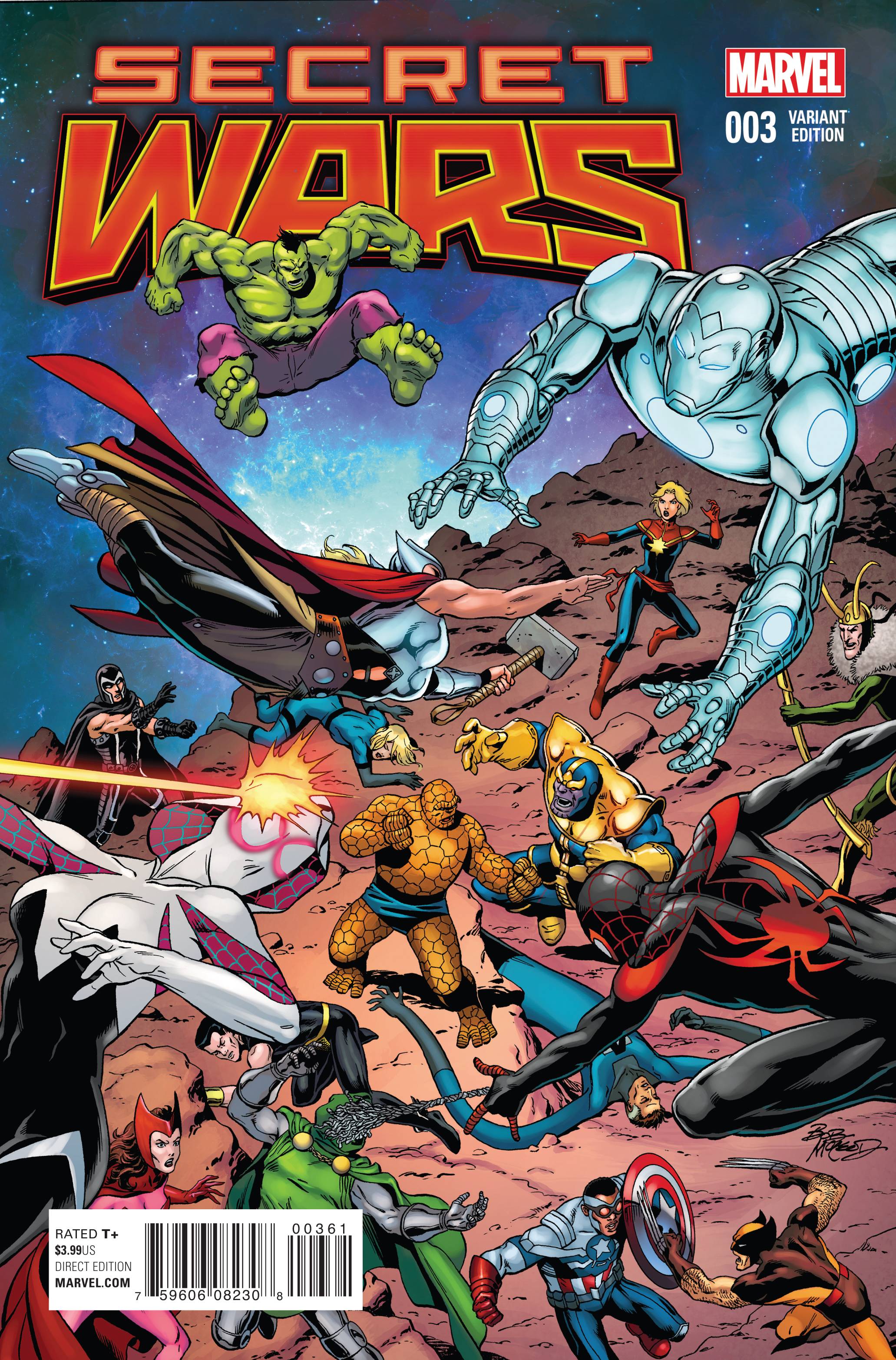 Read online Secret Wars comic -  Issue #3 - 2