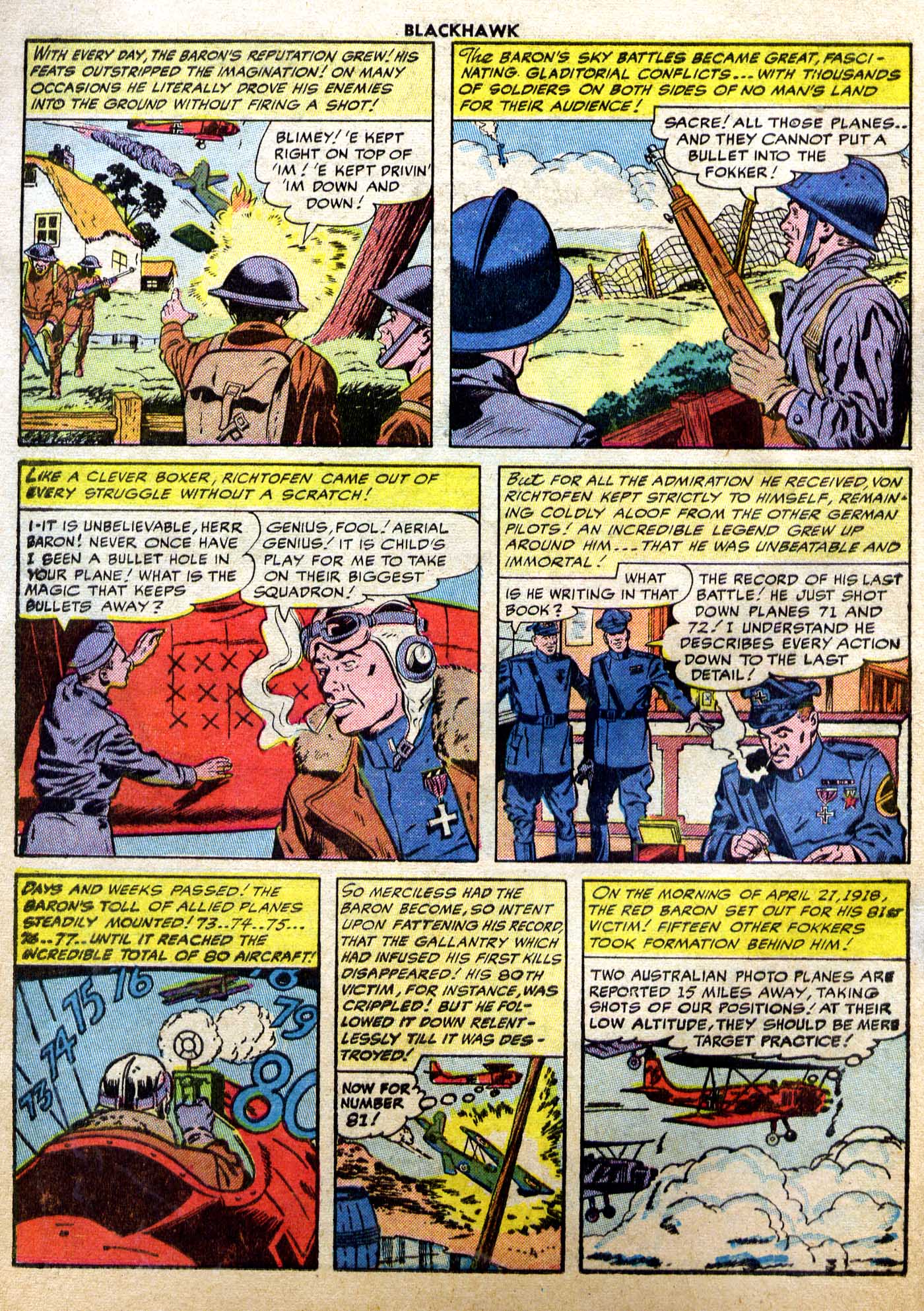 Read online Blackhawk (1957) comic -  Issue #101 - 17